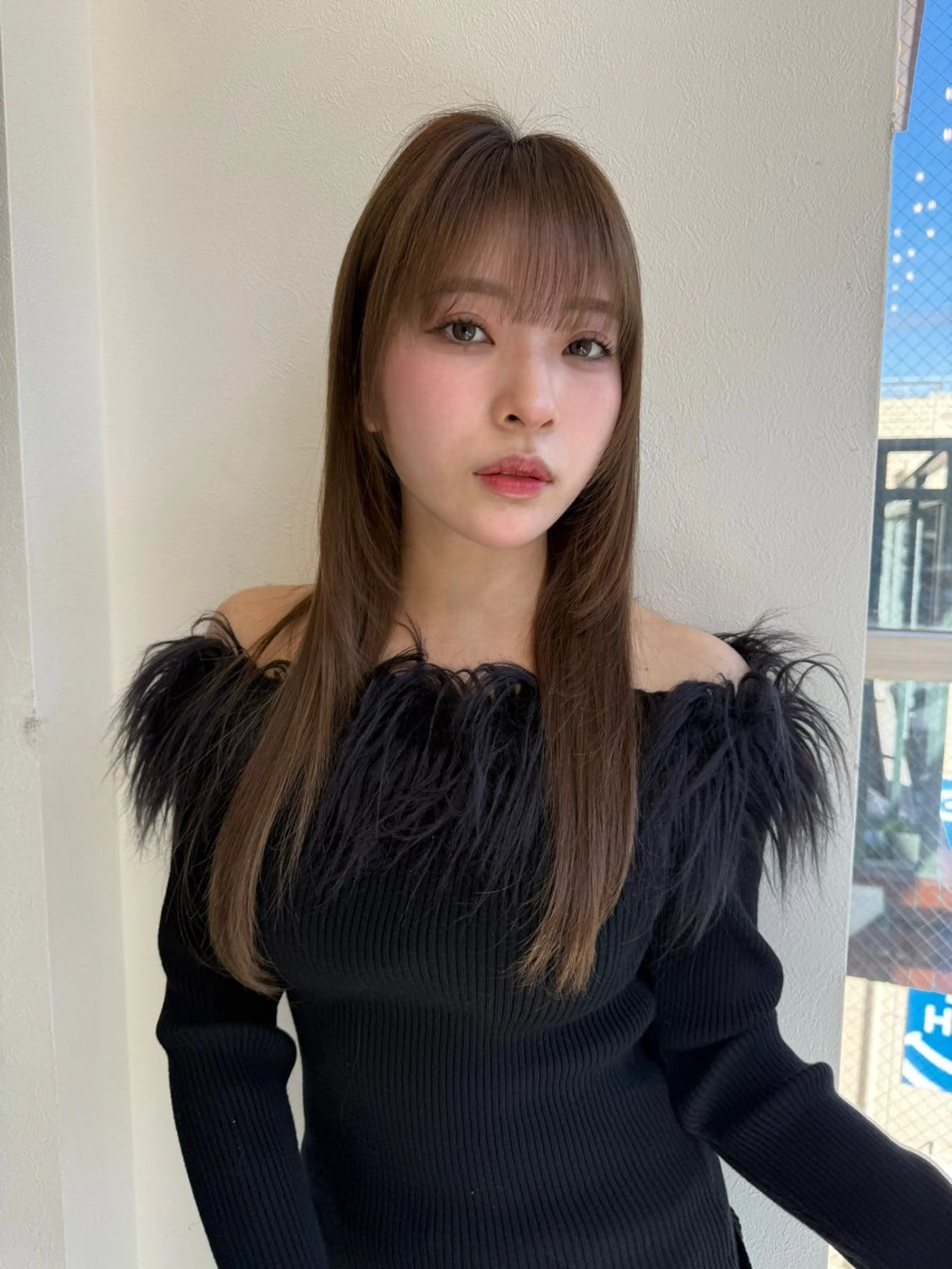 ロング カラー きむらさくら/透明感 /レイヤーカットのヘアスタイル