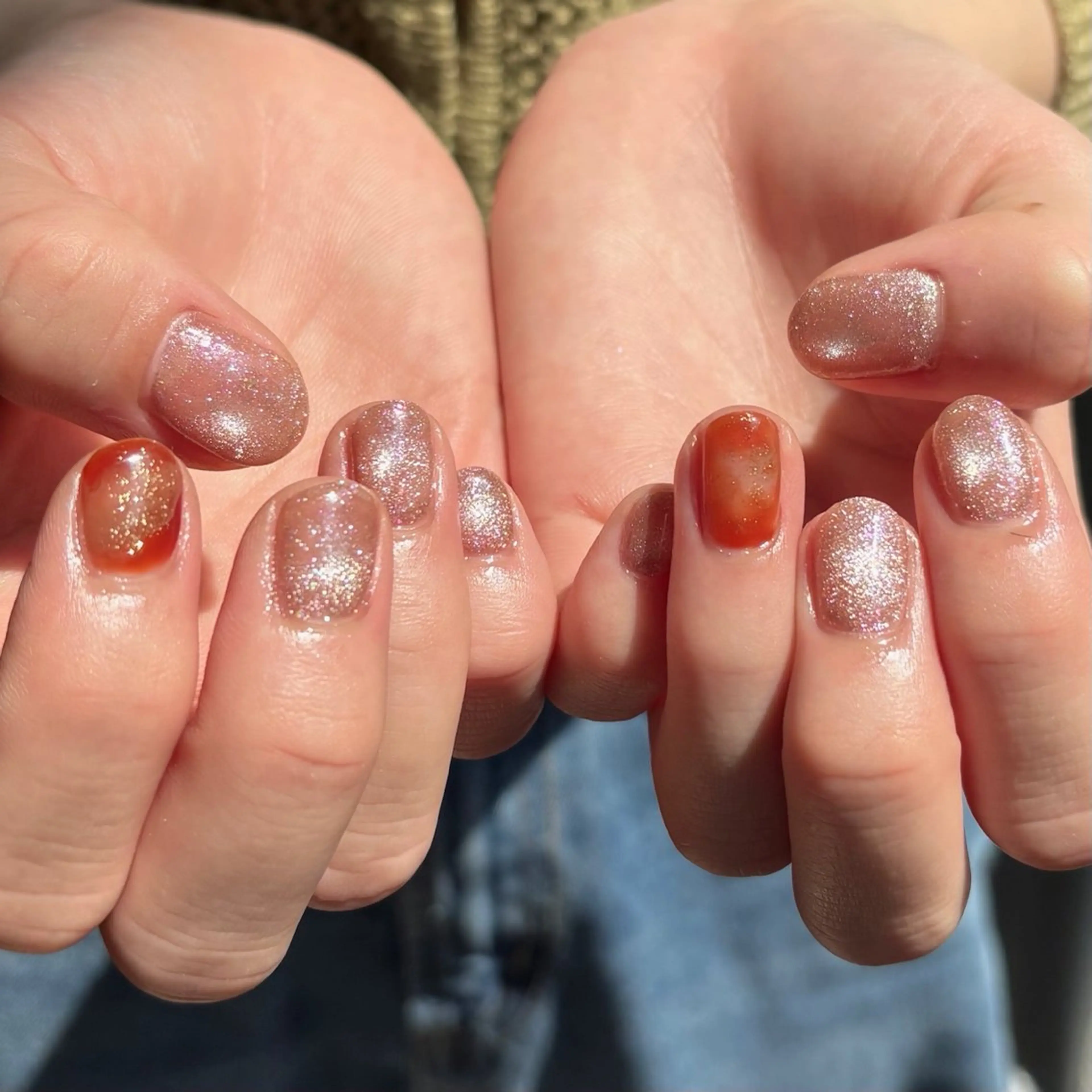 ネイル ニュアンスネイル ハンドネイル 田口 莉紗⌇paragelのネイルデザイン