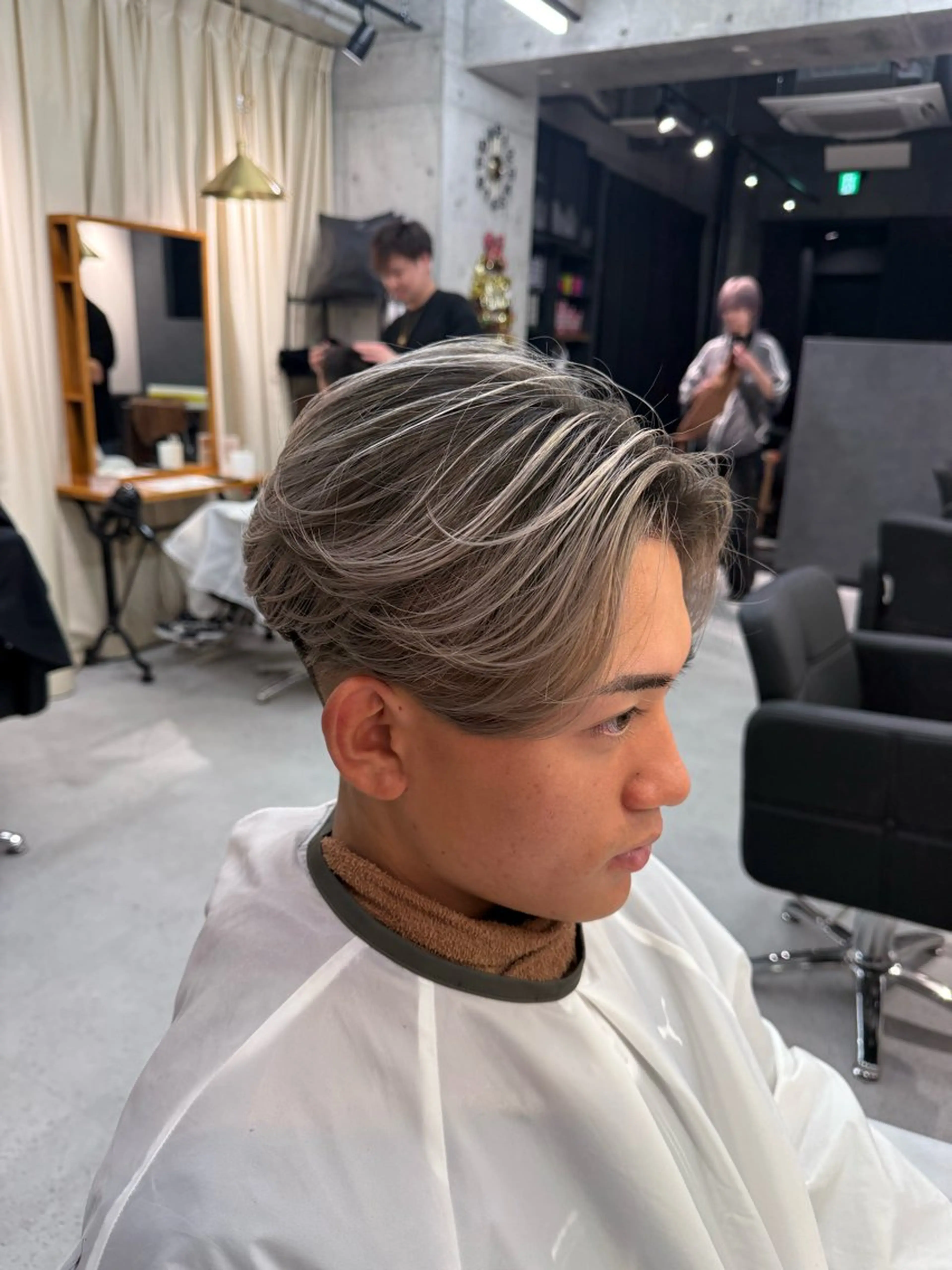 メンズ カット ヘアカラー 西岡 あつみ/ 堀江美容室のヘアスタイル