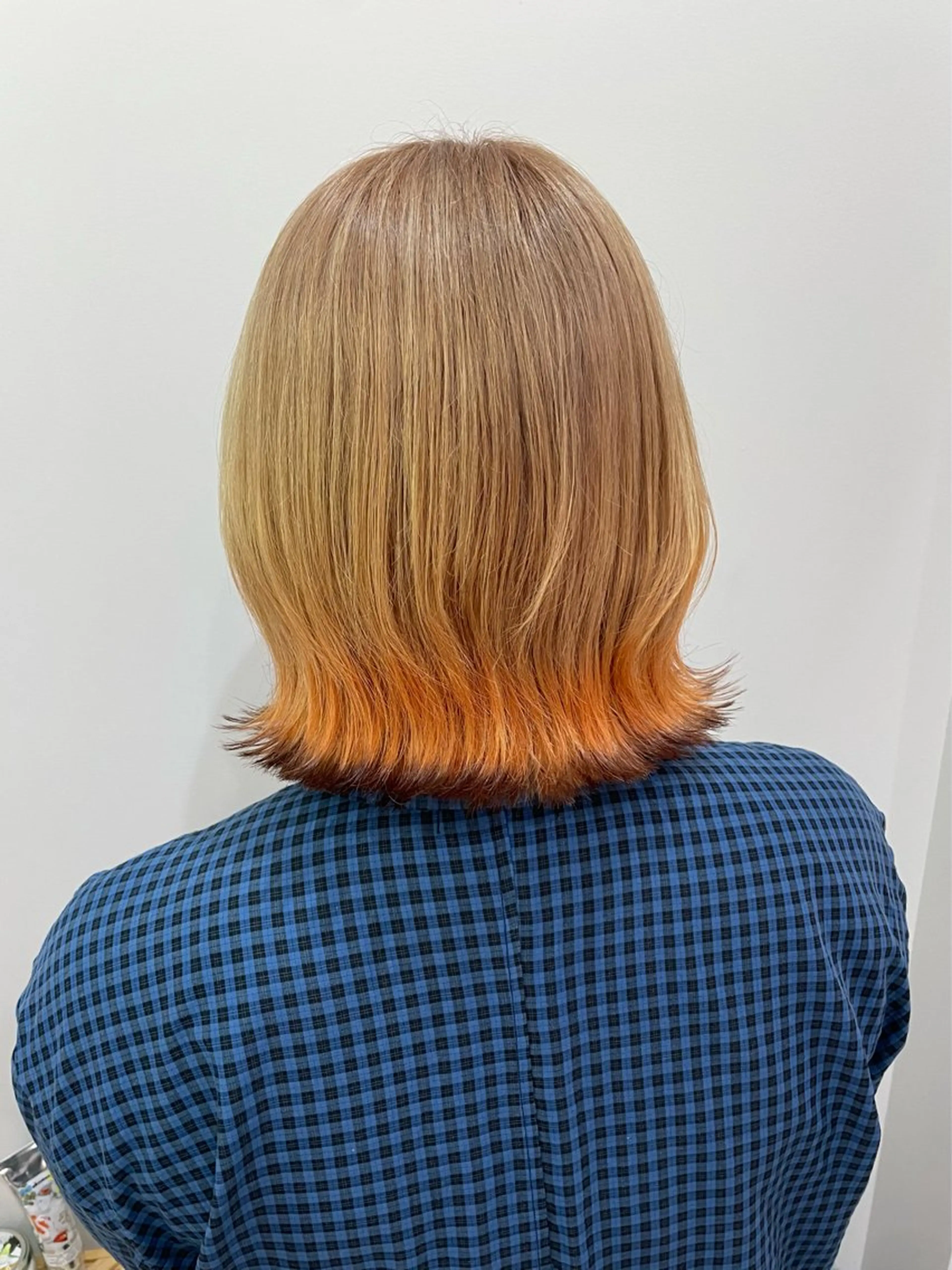 セミロング カラー Sana 🦢のヘアスタイル