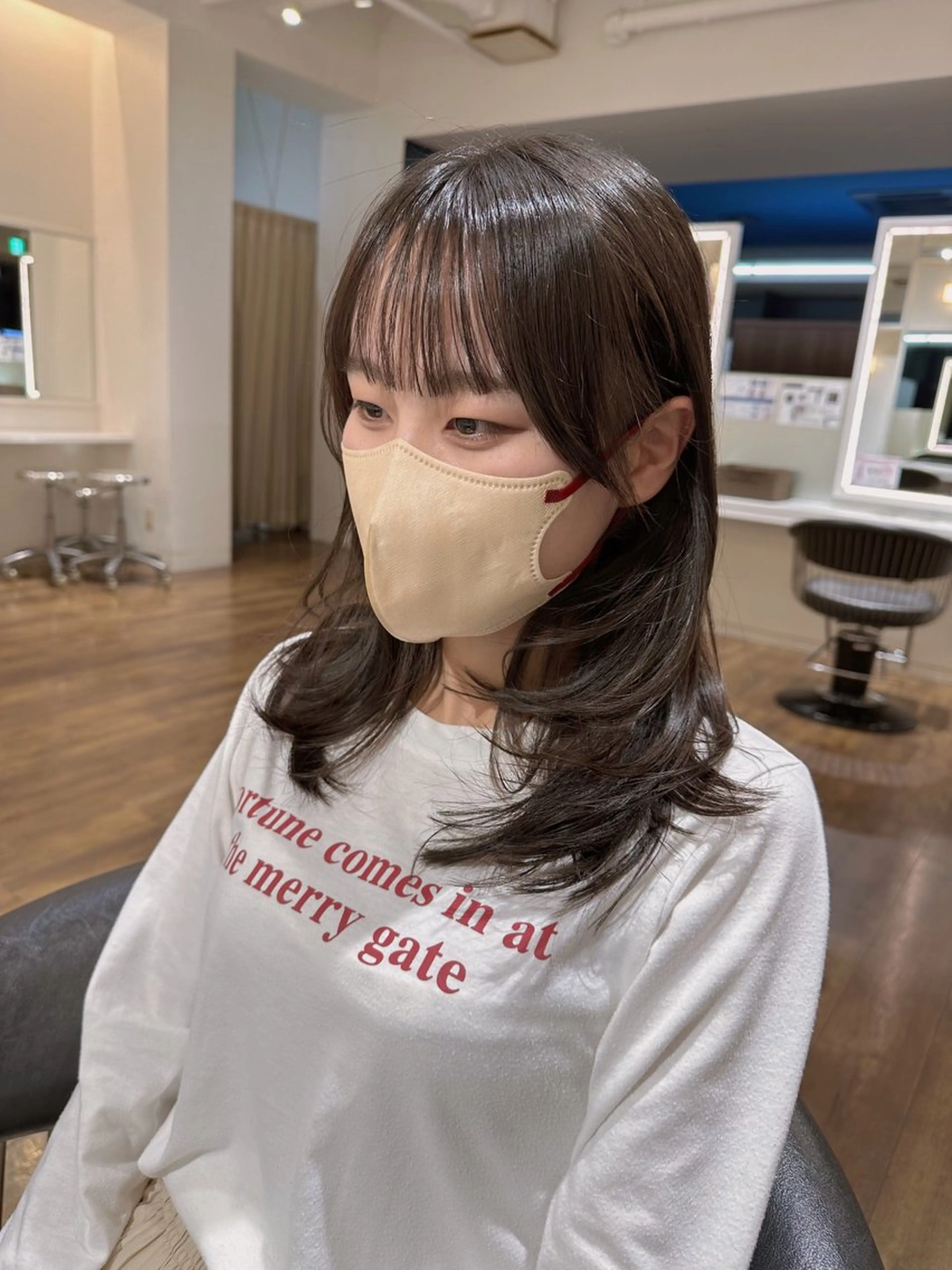 セミロング ショート/レイヤー/ ボブ/安本和史のヘアスタイル