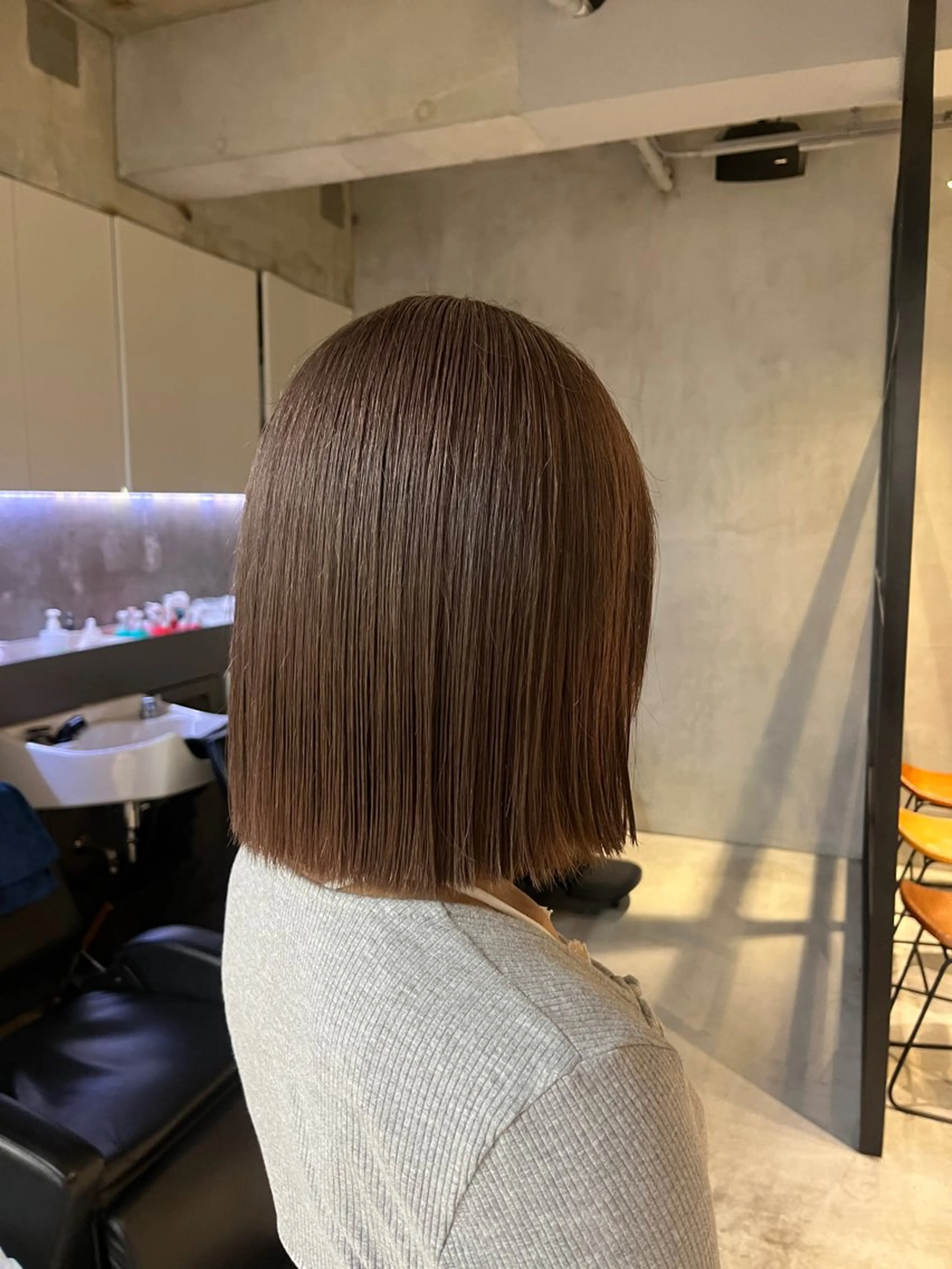 ミディアム カラー ヘアカラー elima 調布所属・ちせ/ 透明感カラー /調布˚ 🦢₊✧のヘアスタイル