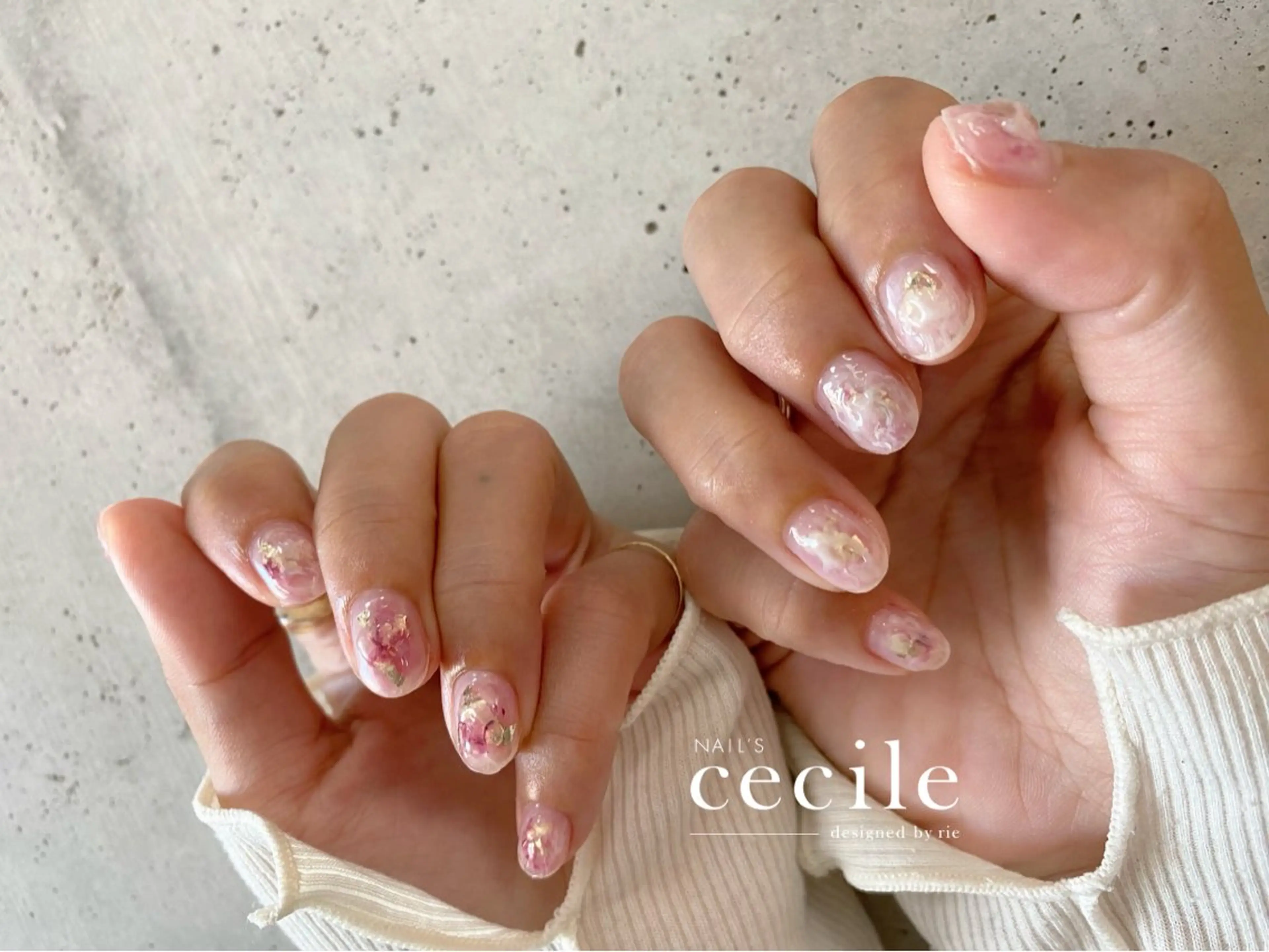ネイル ハンドネイル Cecile Rieのネイルデザイン