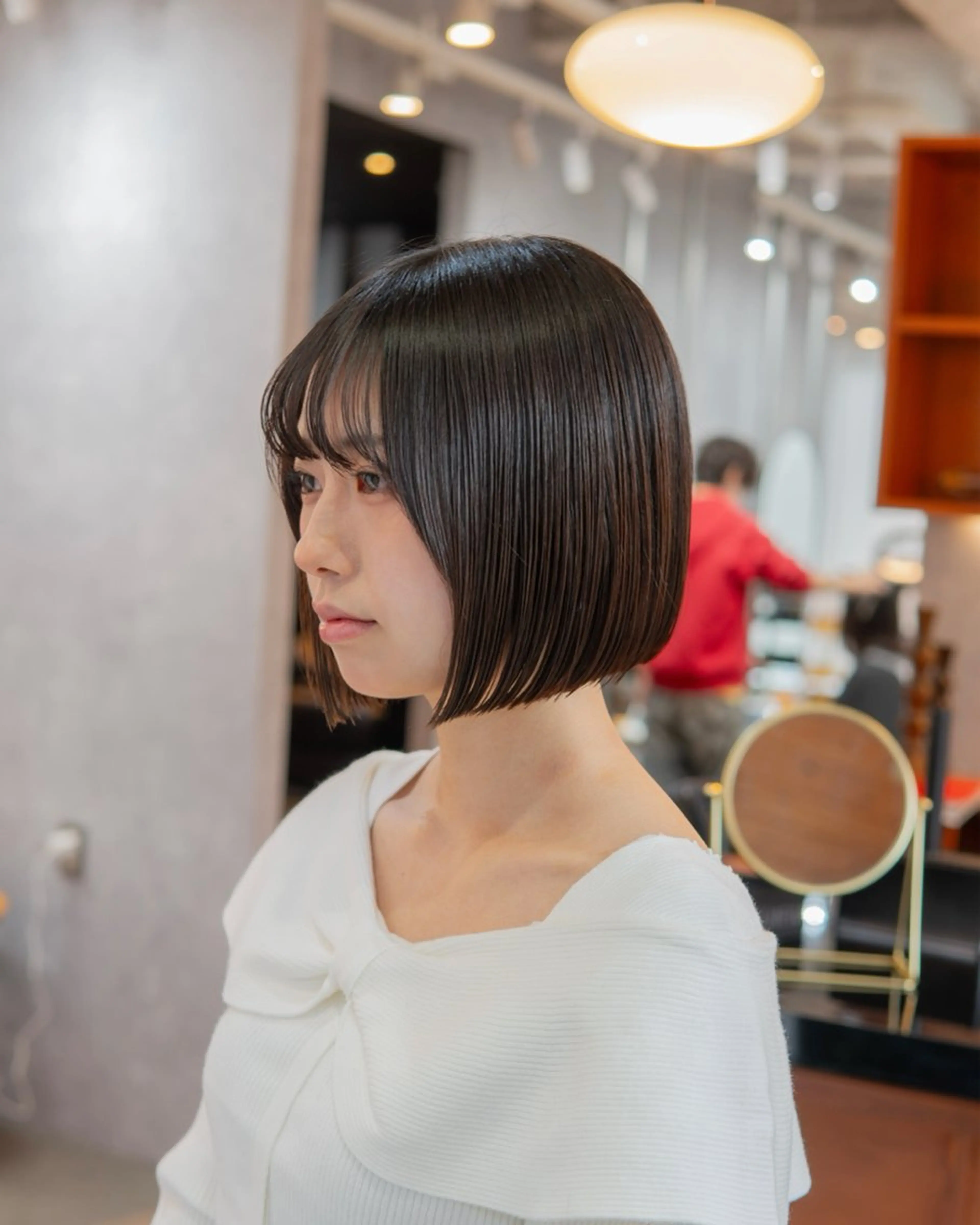 【ミニモ限定価格】似合わせカット+透明感カラー+3stepバイカルテクイックトリートメントの写真