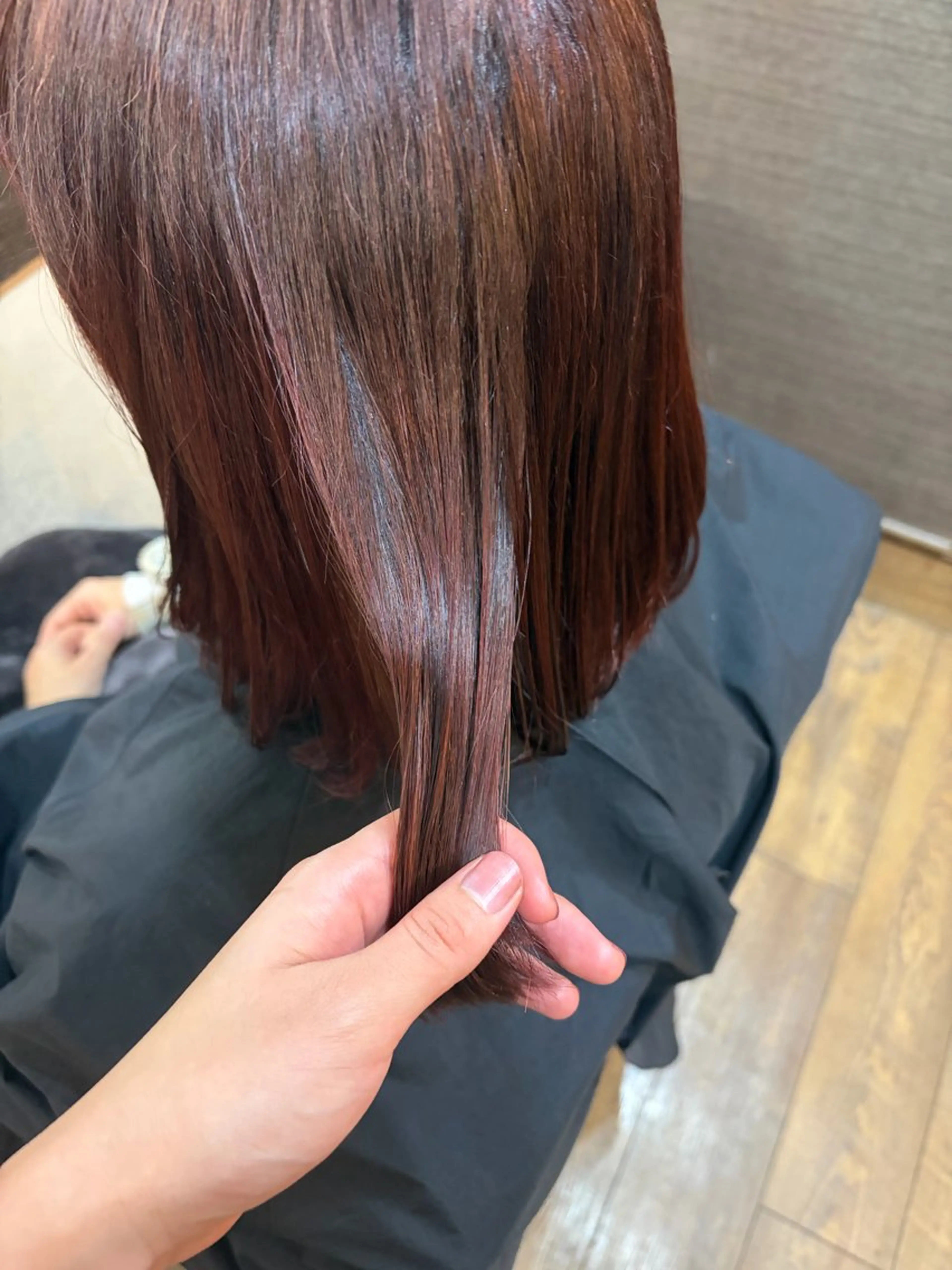 カラー ヘアカラー トリートメント ストレート/カラー 特化雪本☃️のヘアスタイル