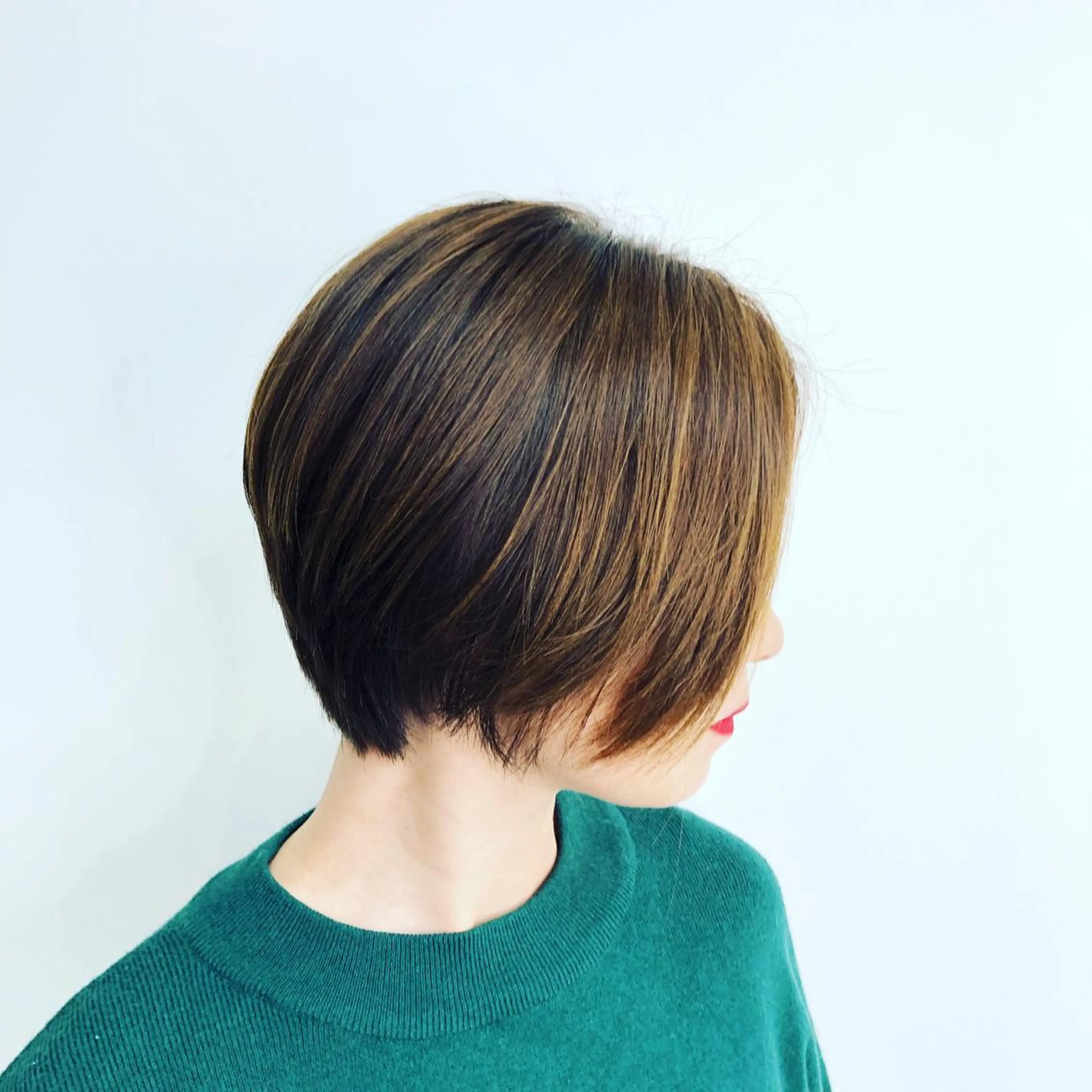 ショート ヘアカラー 透明感カラー/ブリー チ✨駒場　笙のヘアスタイル