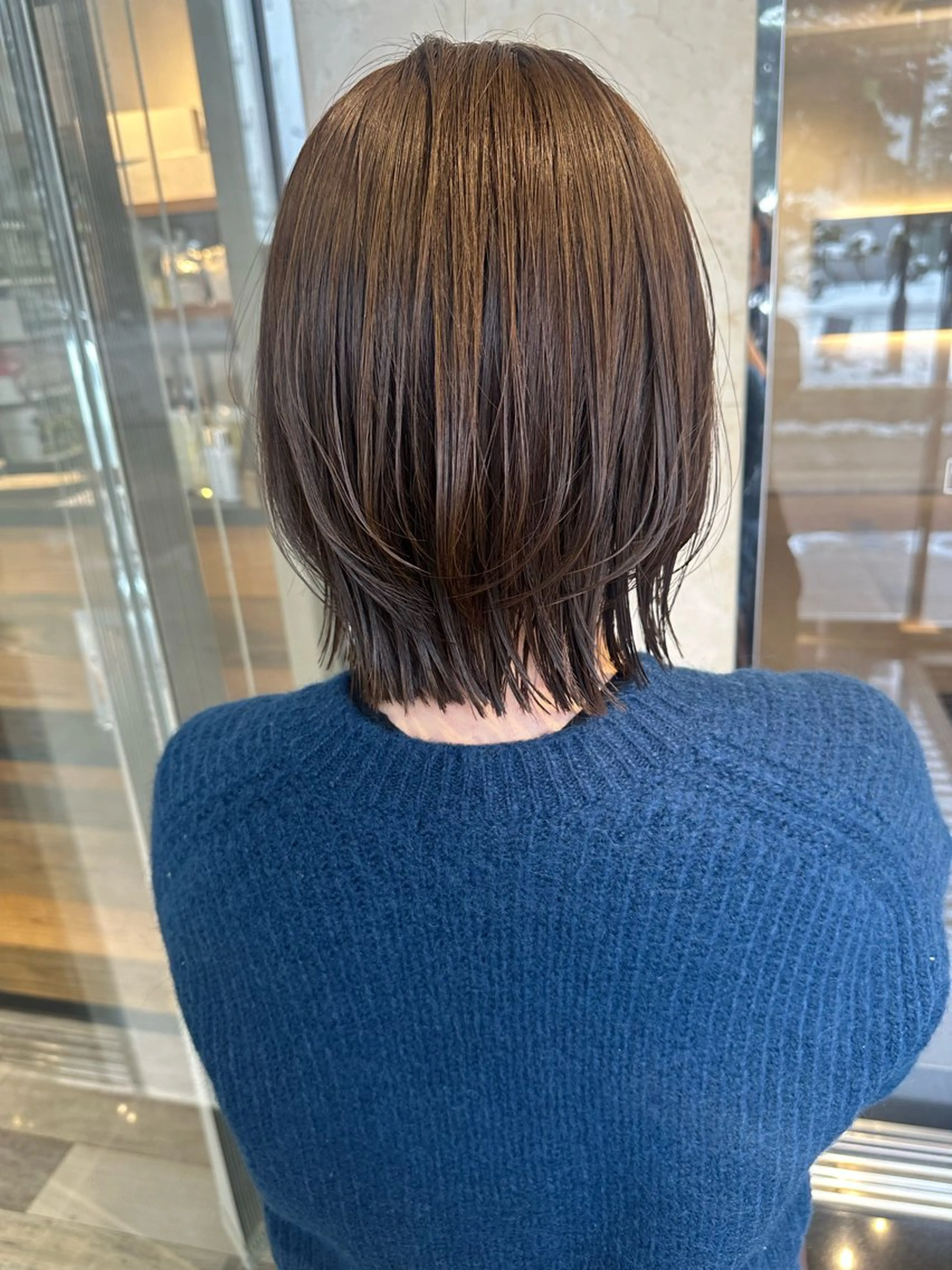 ショート ボブレイヤー ボブ レイヤーカット 和田 直也のヘアスタイル