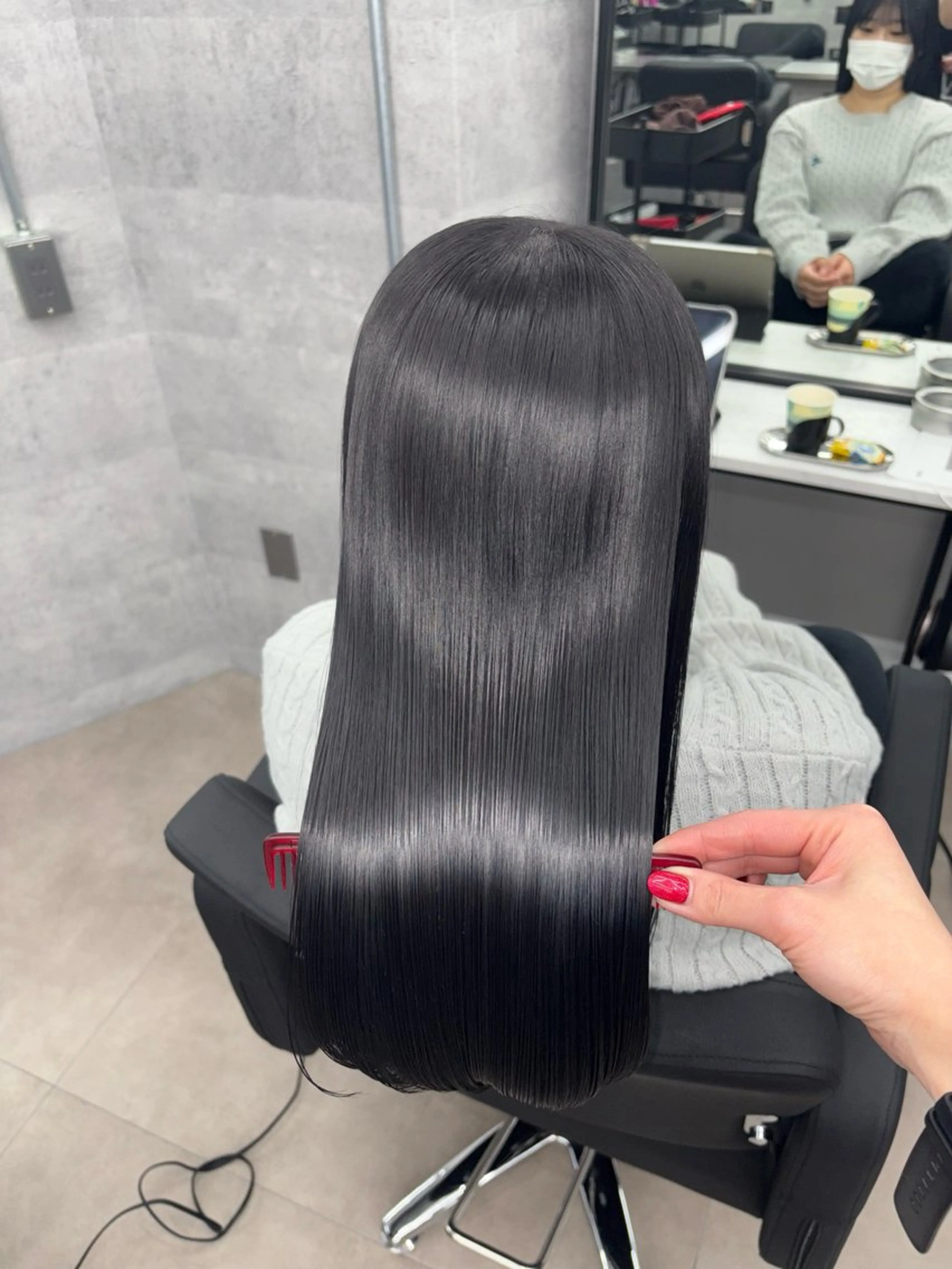 ロング カラー 髪質改善/レイヤー カット/店長/原島のヘアスタイル