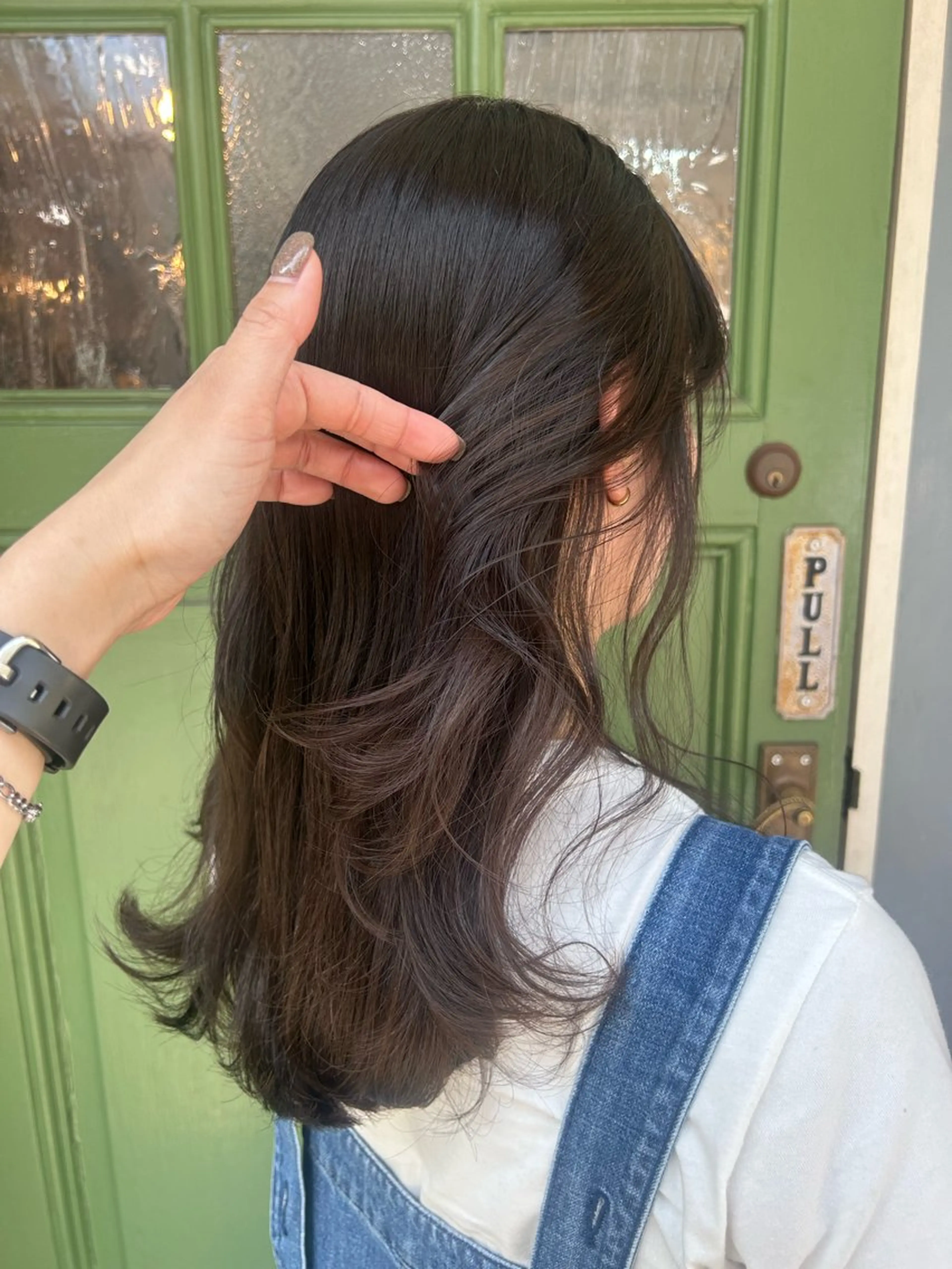 ミディアム カラー カット ヘアカラー トリートメント ヘッドスパ 清水千優/パーマ/ メンズパーマのヘアスタイル