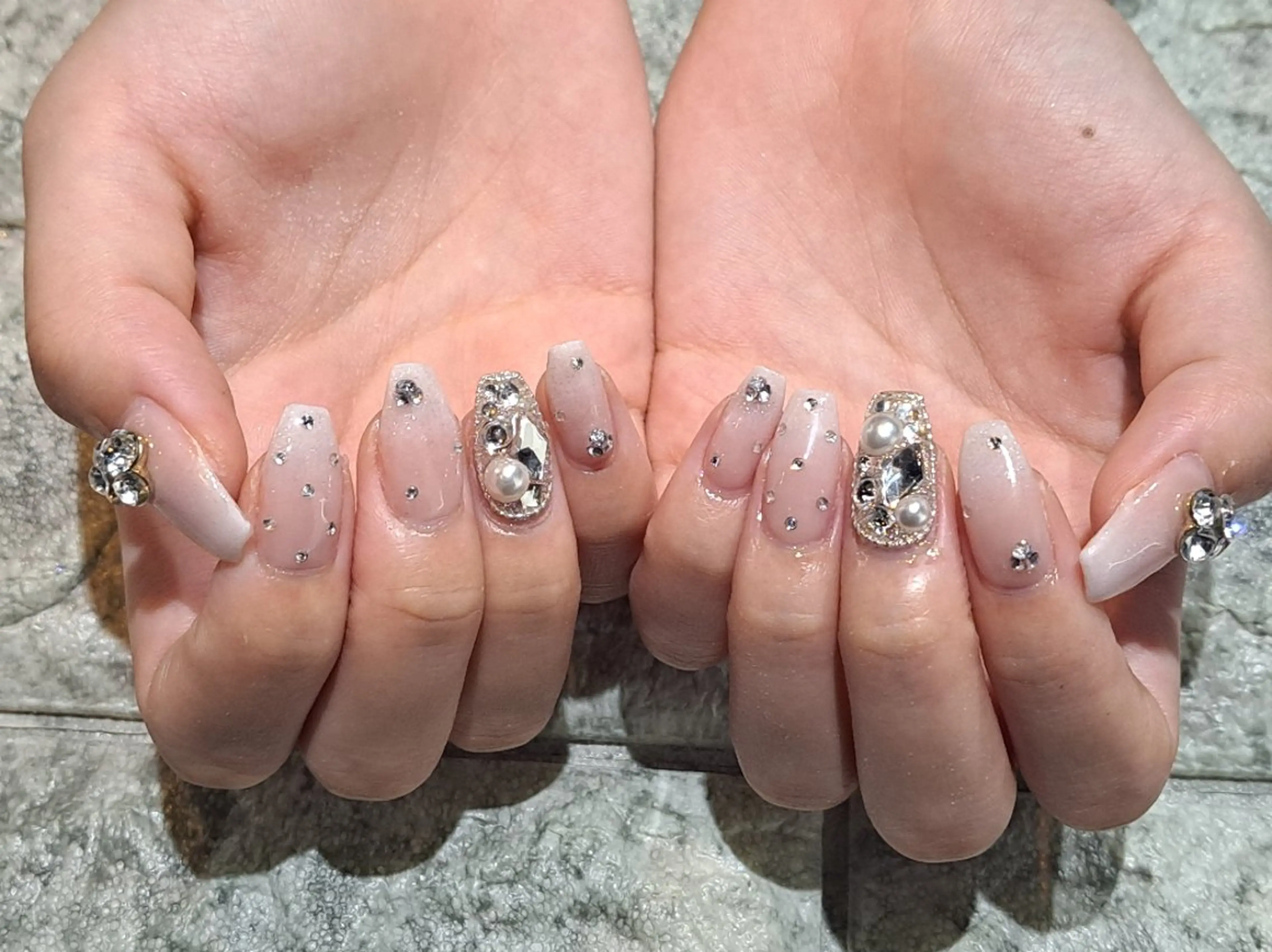 ネイル ジェルネイル シンプルネイル ハンドネイル RounGe町田店 🧸大谷のネイルデザイン