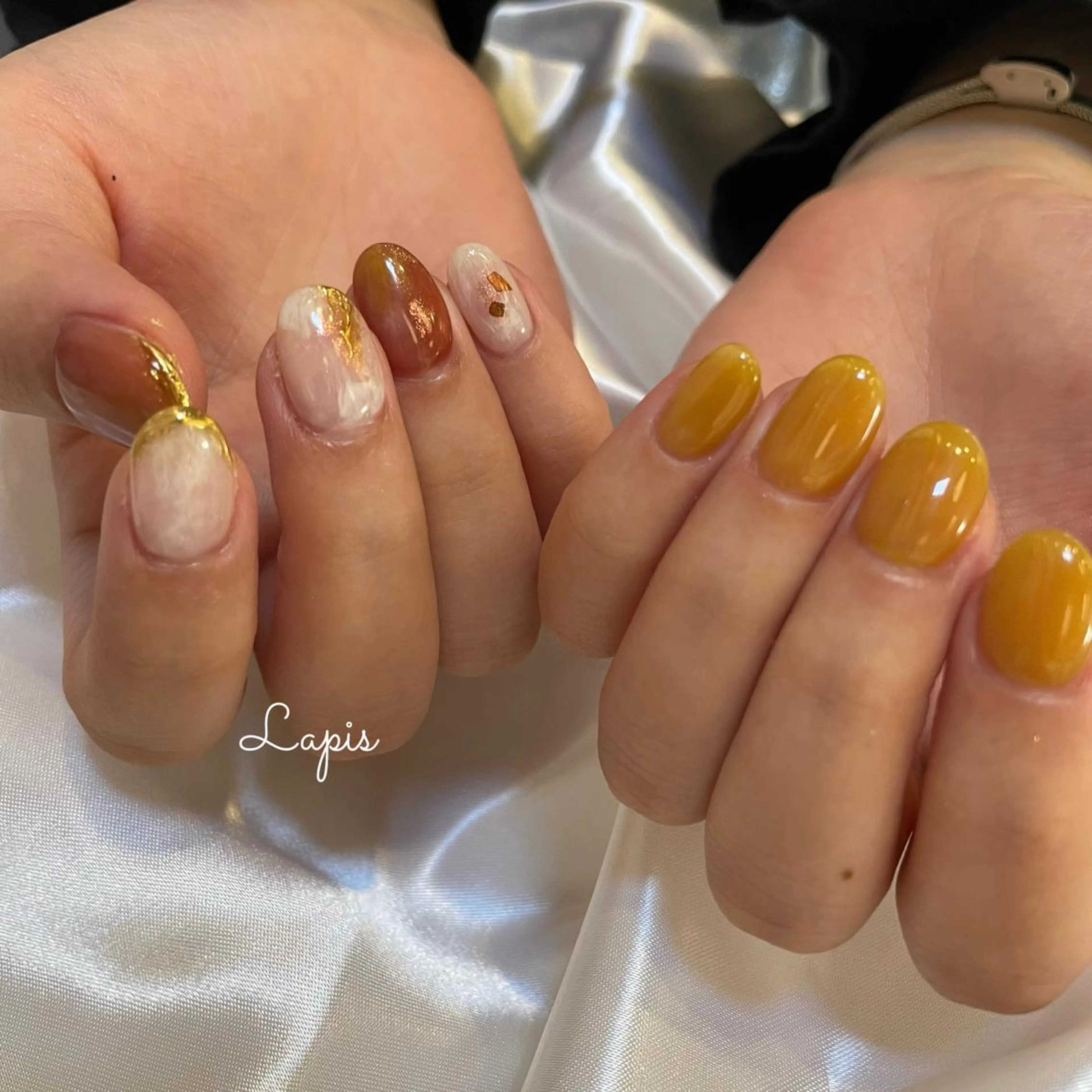 ネイル ハンドネイル Lapis *のネイルデザイン