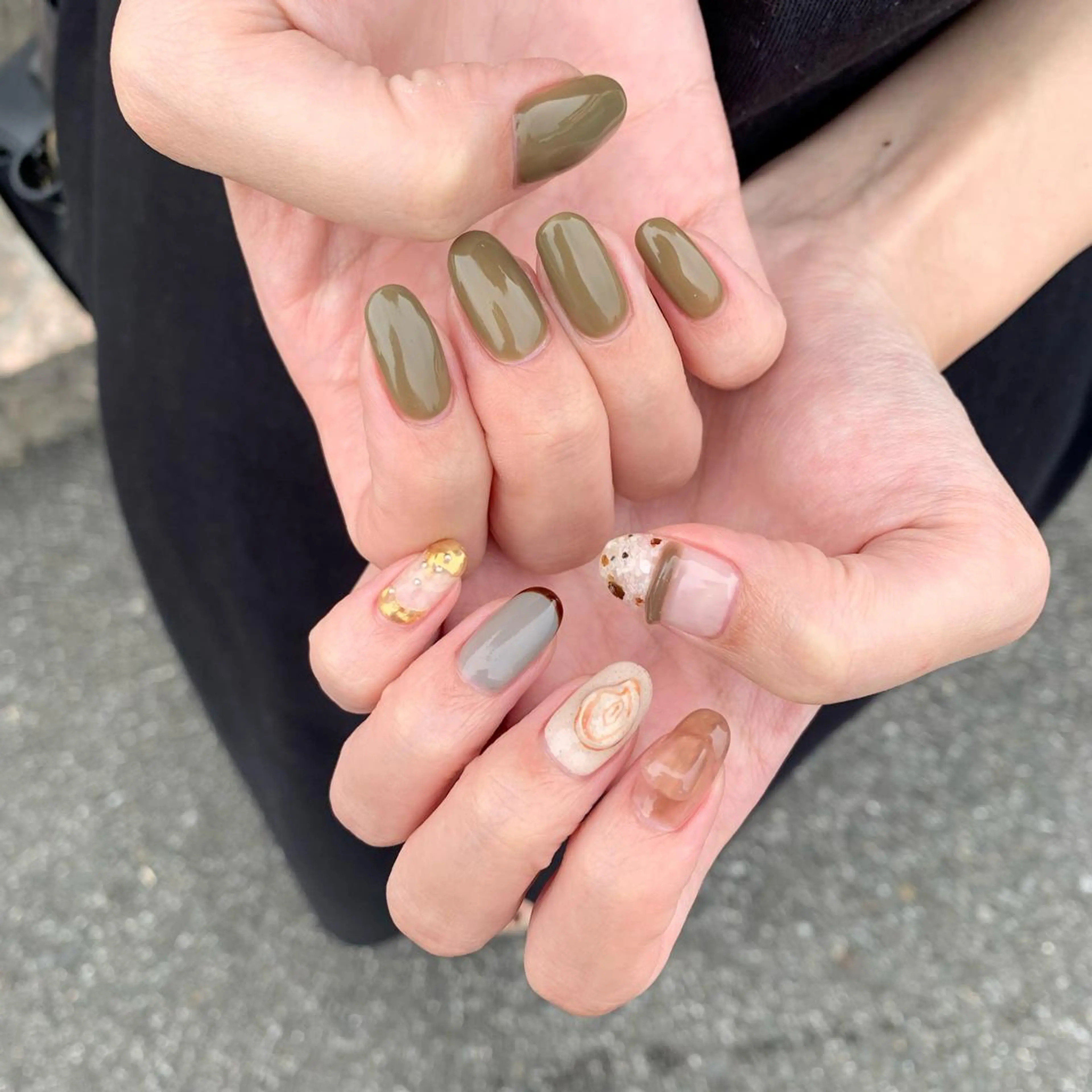 ネイル 片野 菜々のネイルデザイン