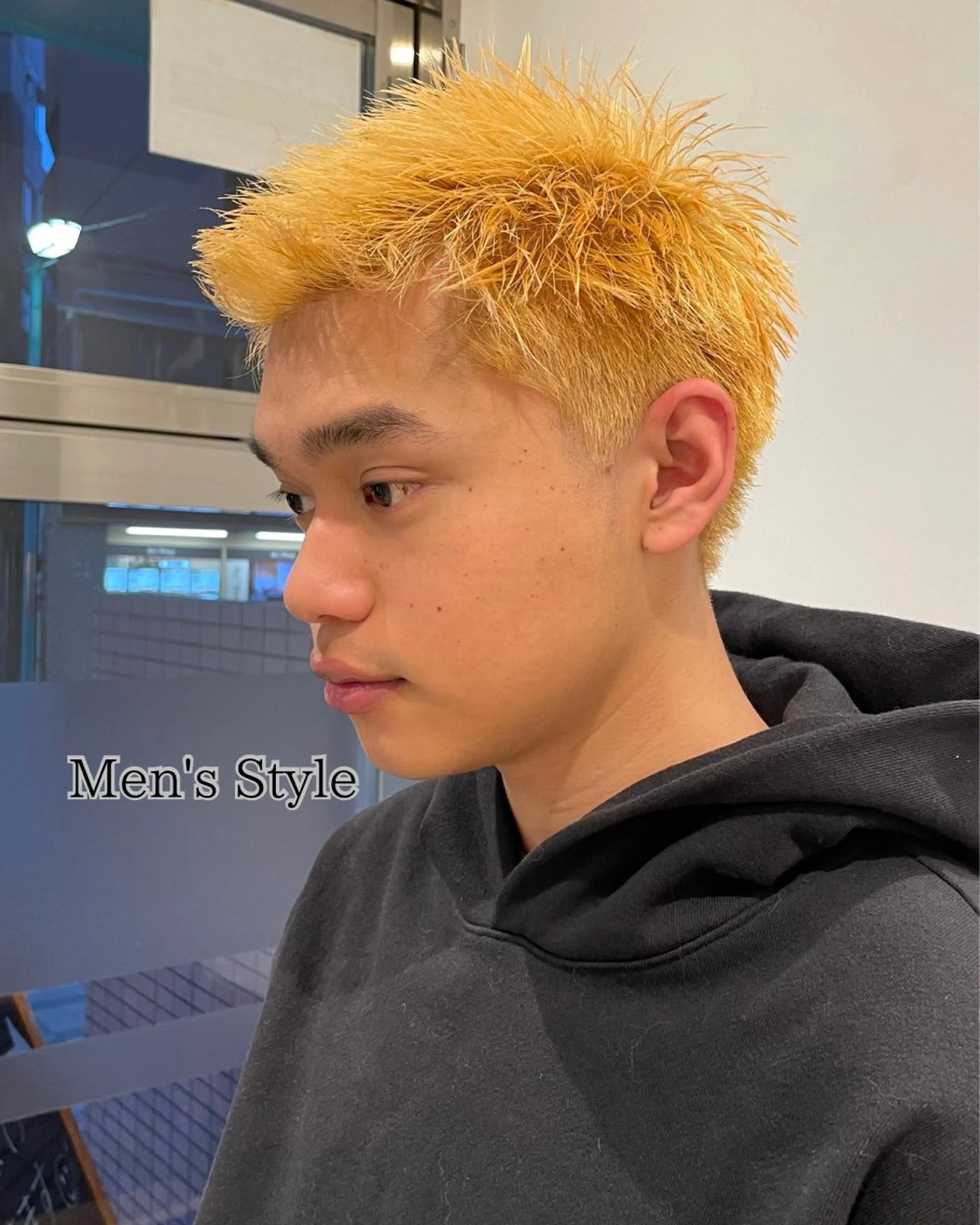 メンズ ヘアカラー 【大人ショート/ボブ モデル募集】　Seiのヘアスタイル