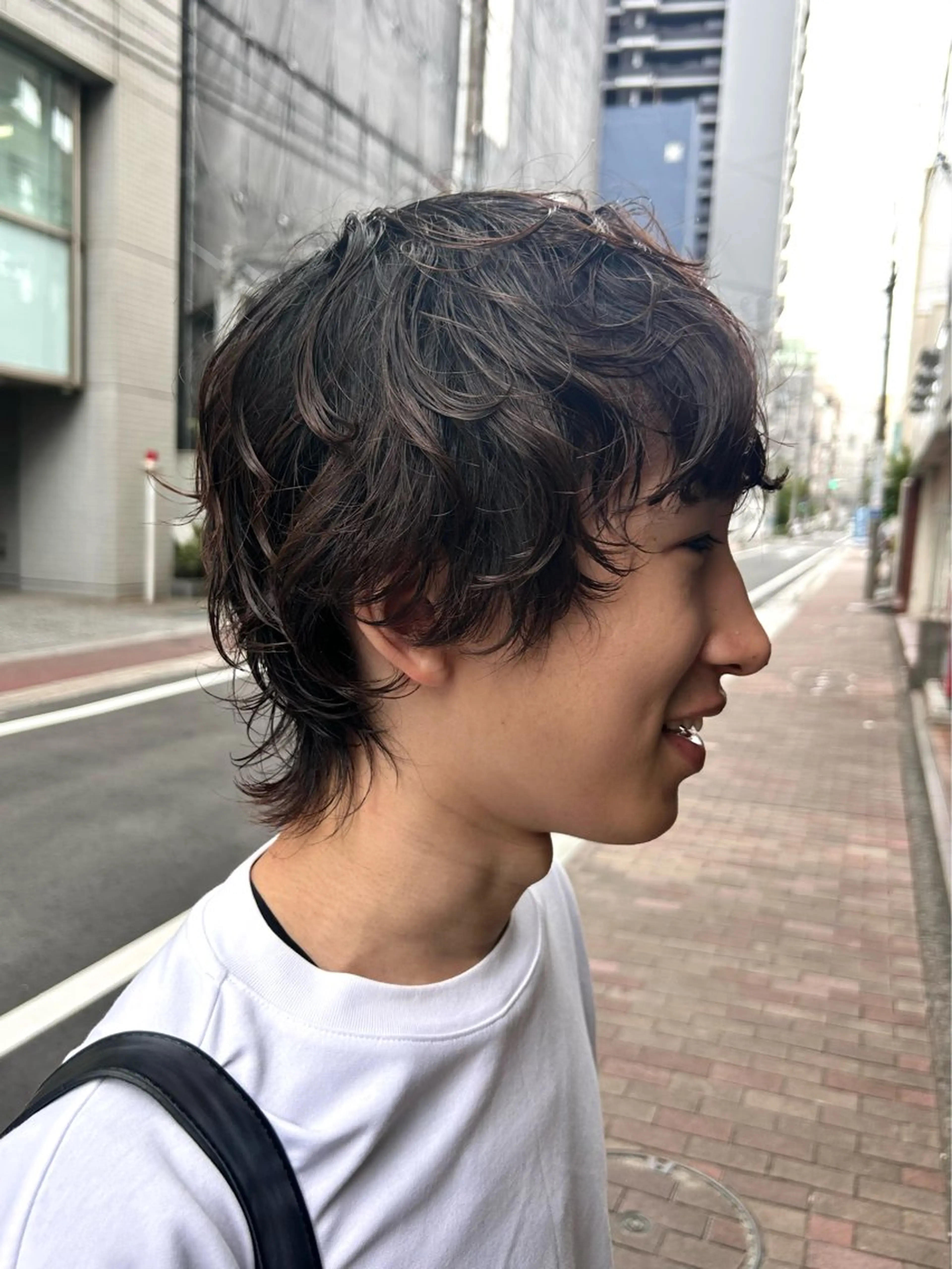 パーマ メンズ デザインカット/ パーマ/nanaのヘアスタイル