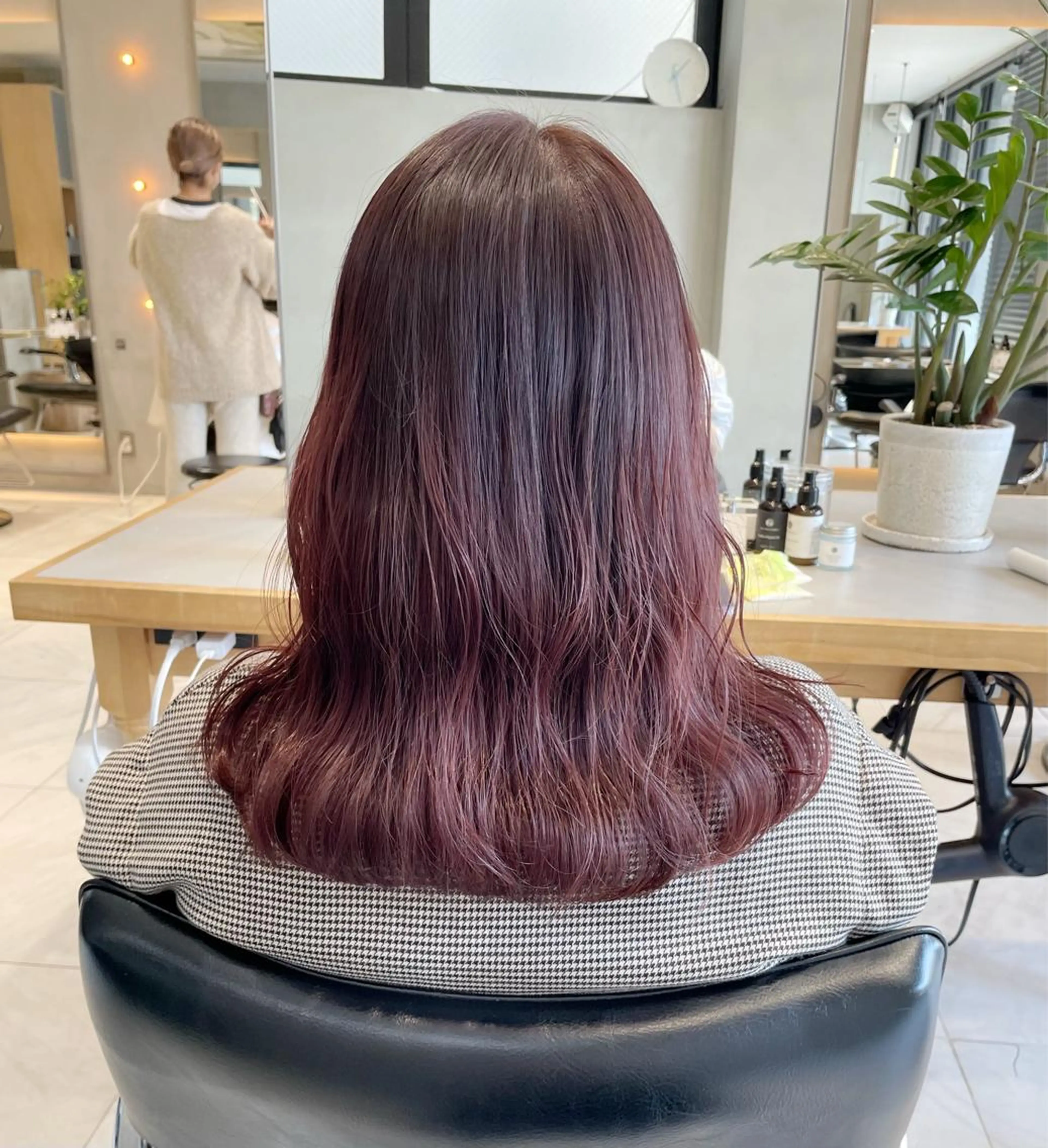 ミディアム カラー ヘアアレンジ 艶髪/レイヤーカット 🐣misakiのヘアスタイル