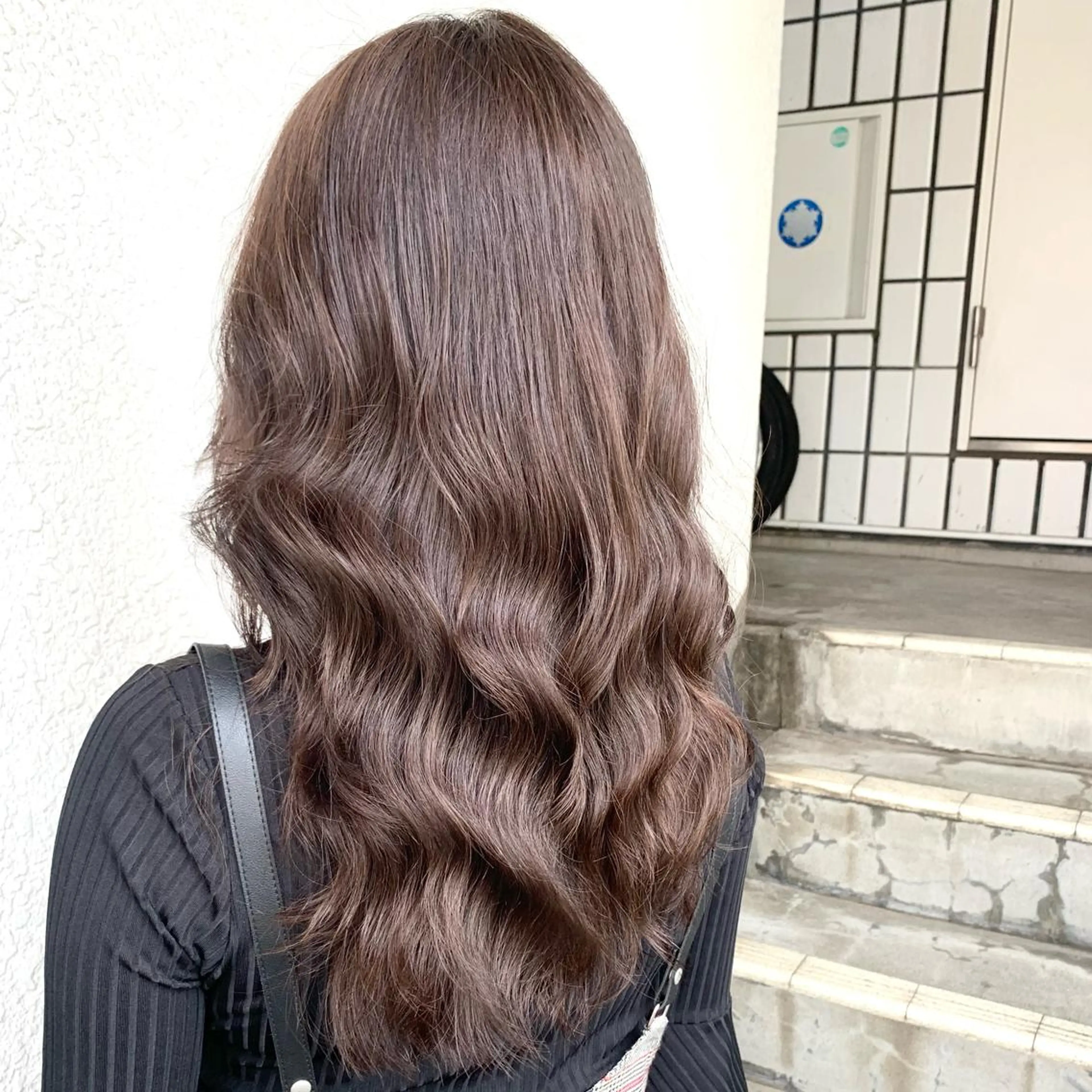セミロング カラー ✨️美髪矯正×似合わ せ艶カラー✨藤田透のヘアスタイル