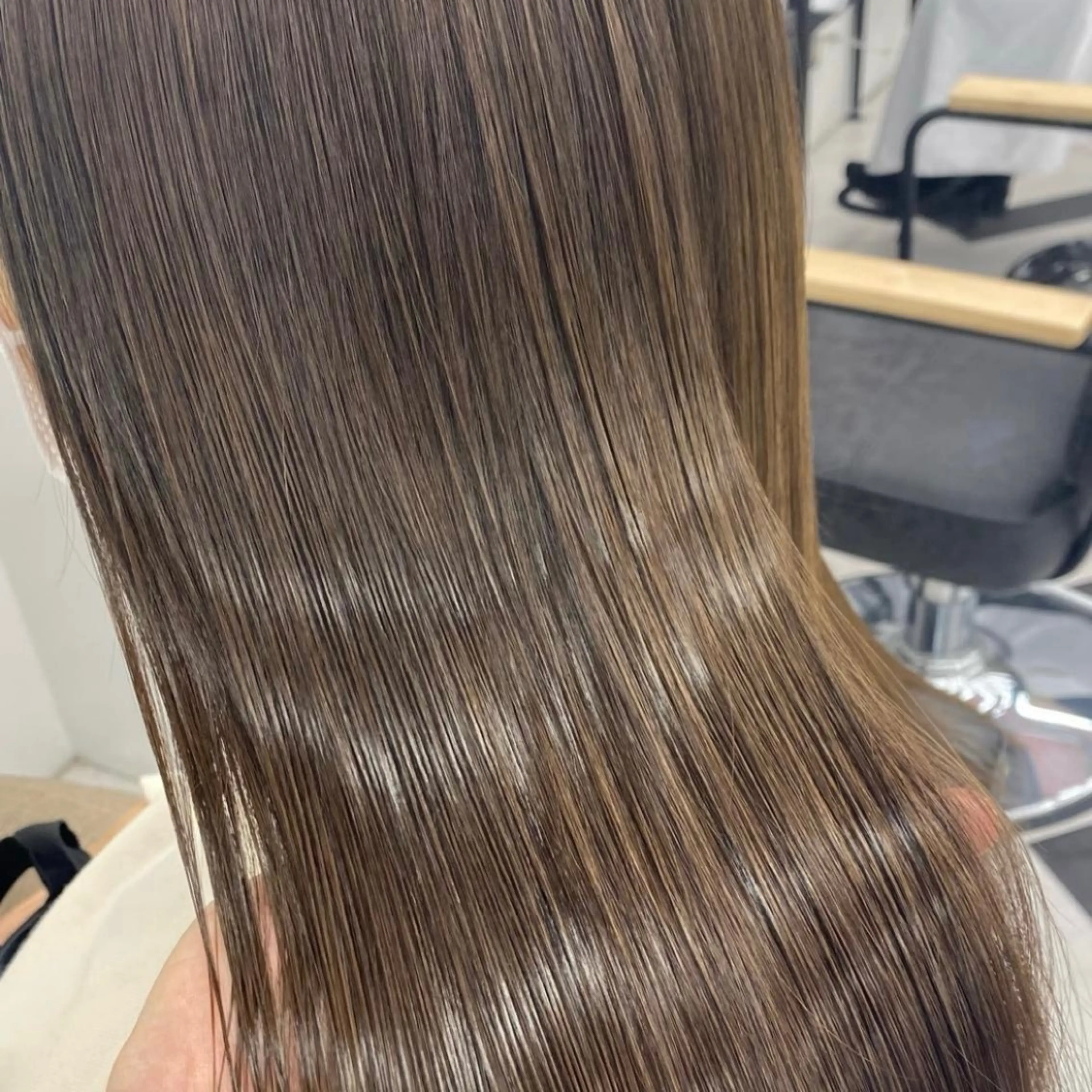 ミディアム カラー パーマ ヘアアレンジ メンズ 酸性ストレート ストレートパーマ mona/ ストレートスタイル✨のヘアスタイル