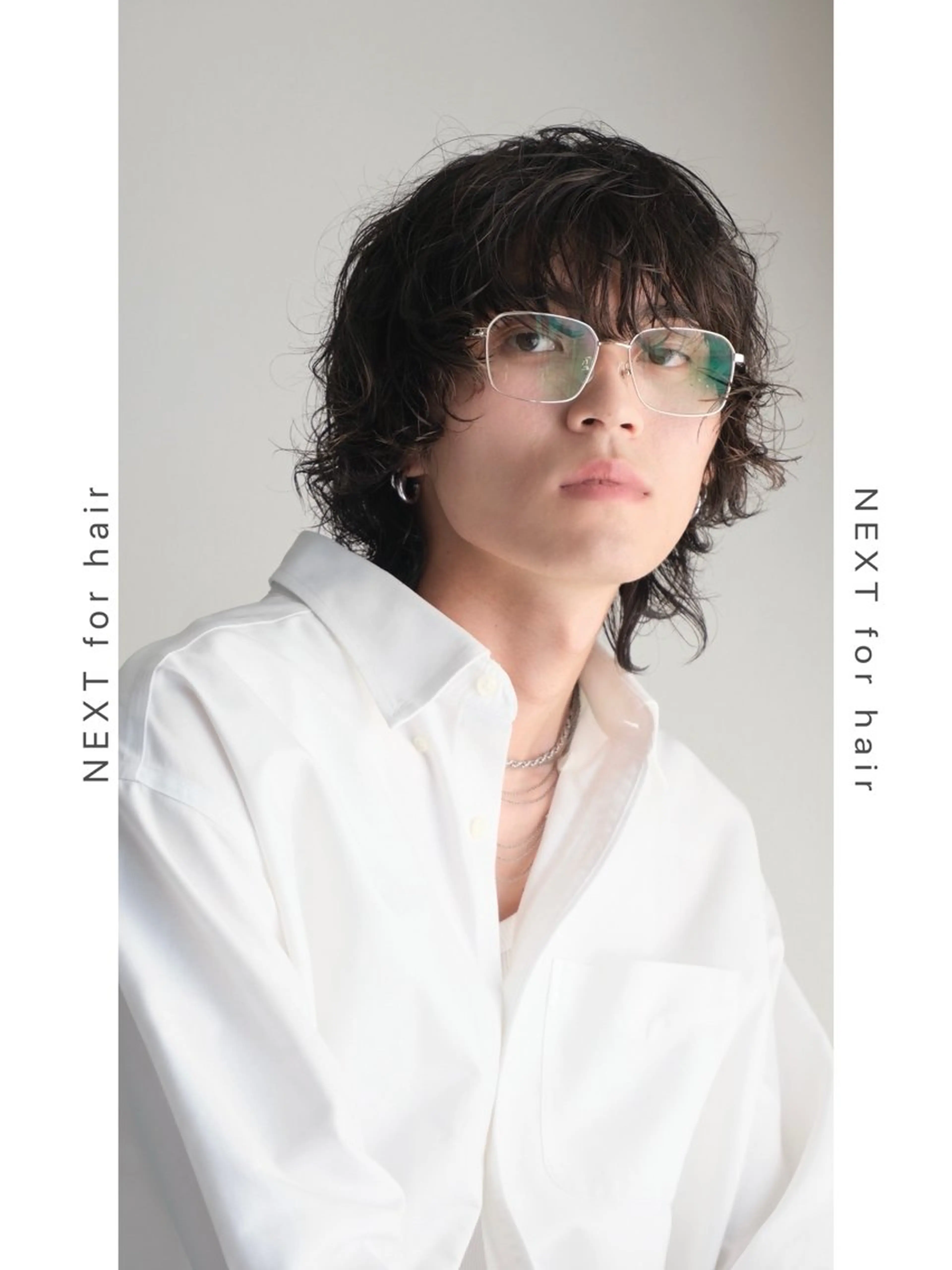 ミディアム パーマ カット パーマ 🖱️ナチュラルヘア 鍋谷美帆🖱️のヘアスタイル