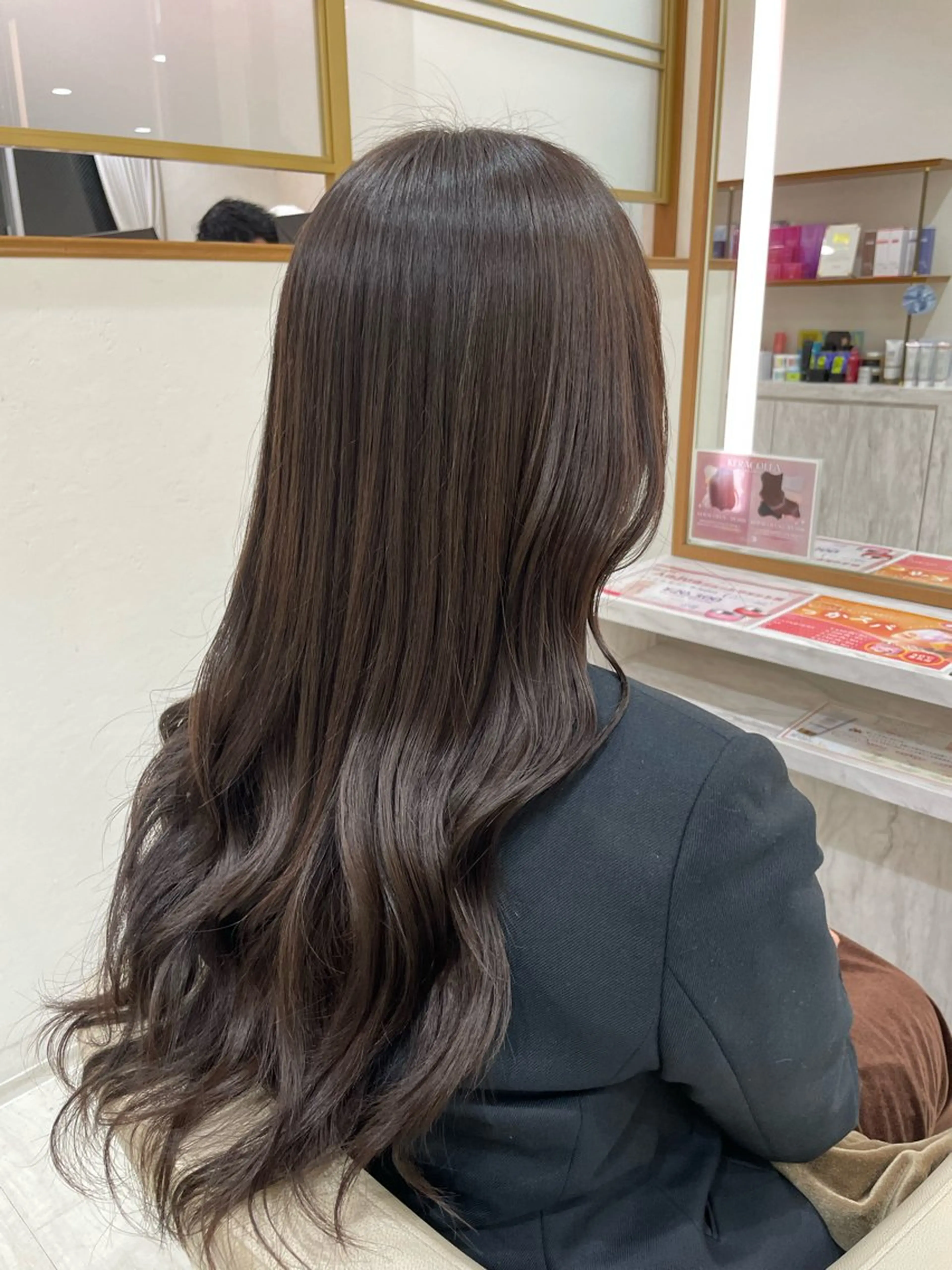 【営業中メニュー✨】カット&カラーの写真