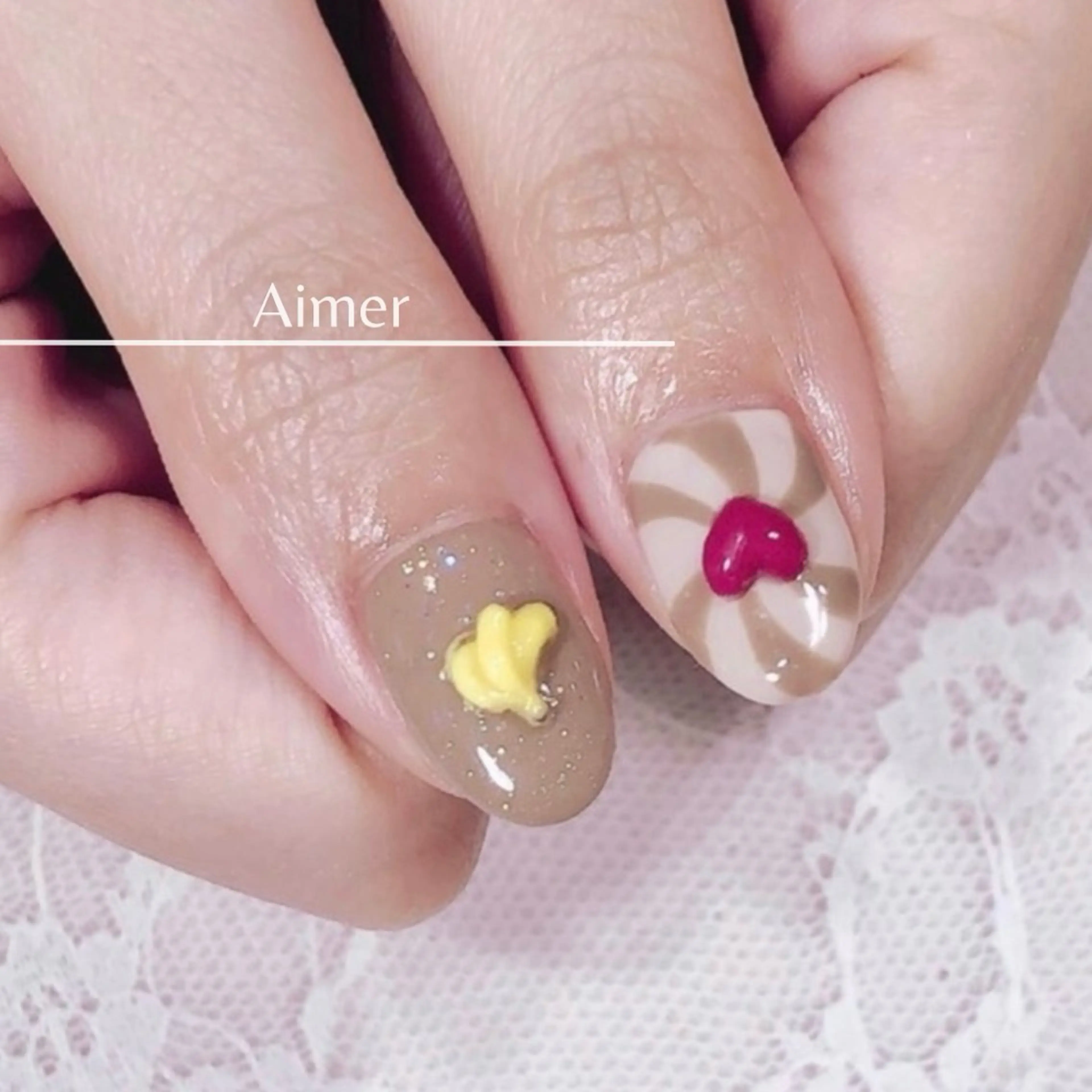 ネイル ハンドネイル Aimer所属・nailsalon Aimerのネイルデザイン