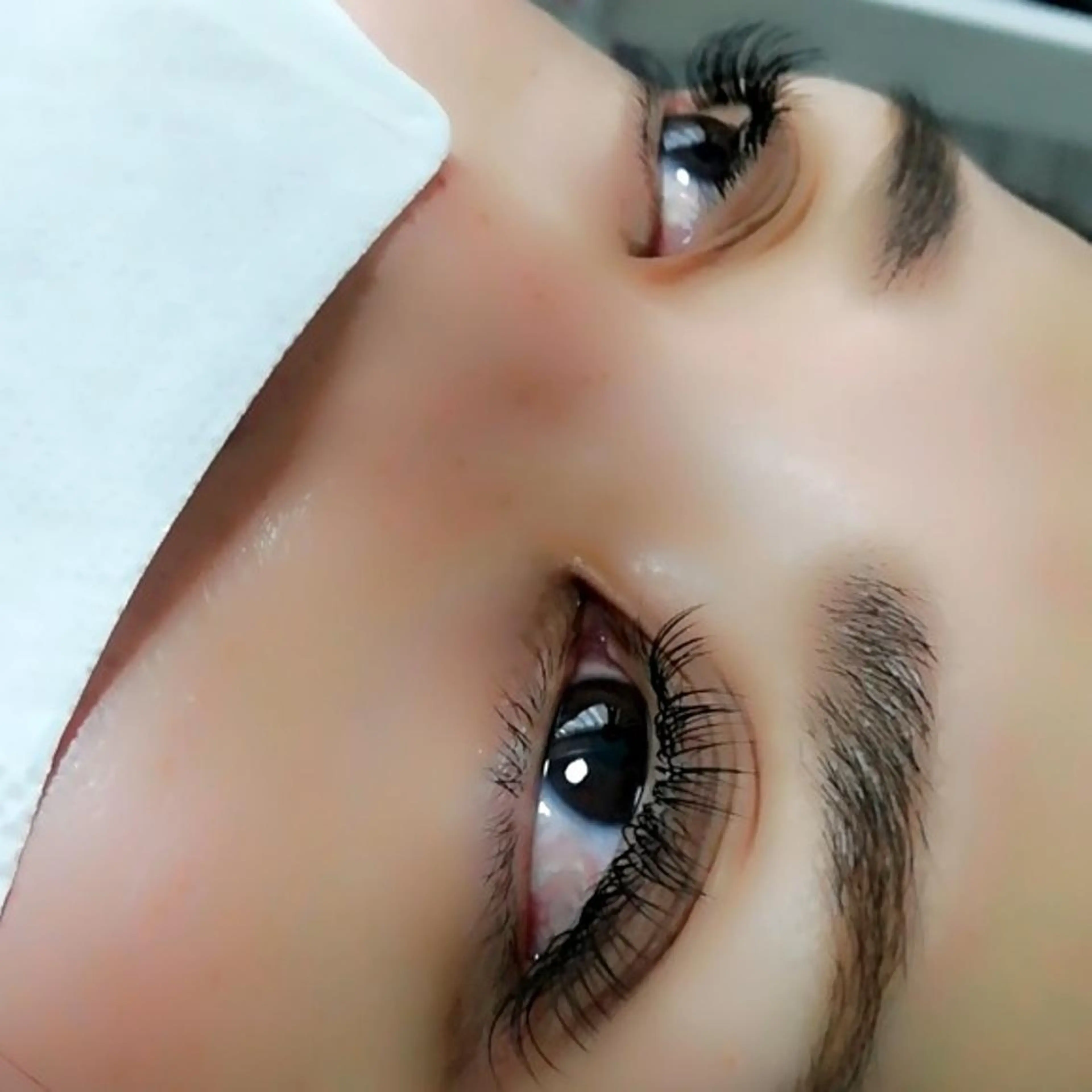 マツエク・マツパ 付け放題 フラットラッシュ ナチュラル セーブル 下まつげエクステ 吉岡 ゆうなのマツエク・マツパデザイン