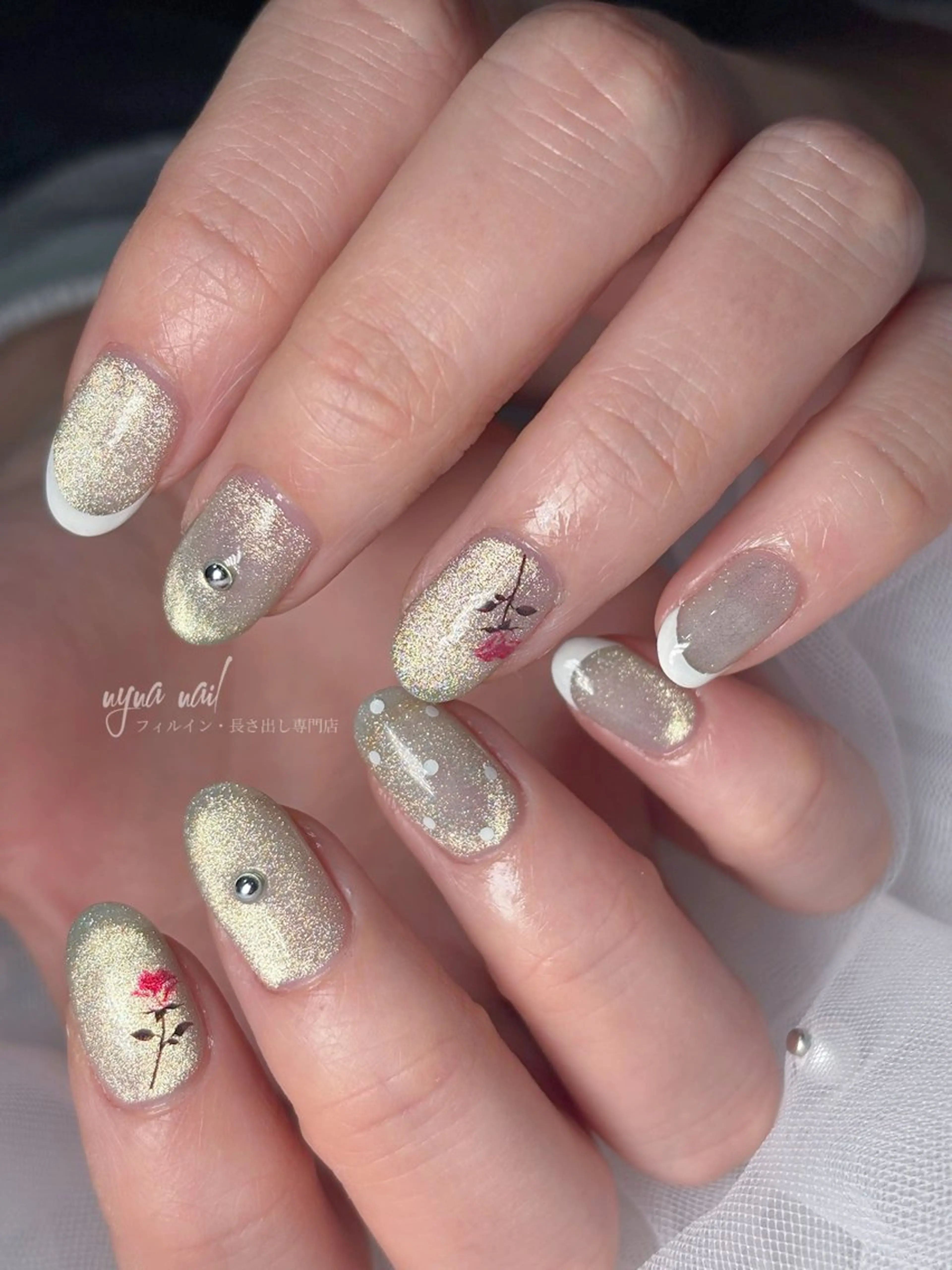 ネイル ハンドネイル Y U K Iのネイルデザイン