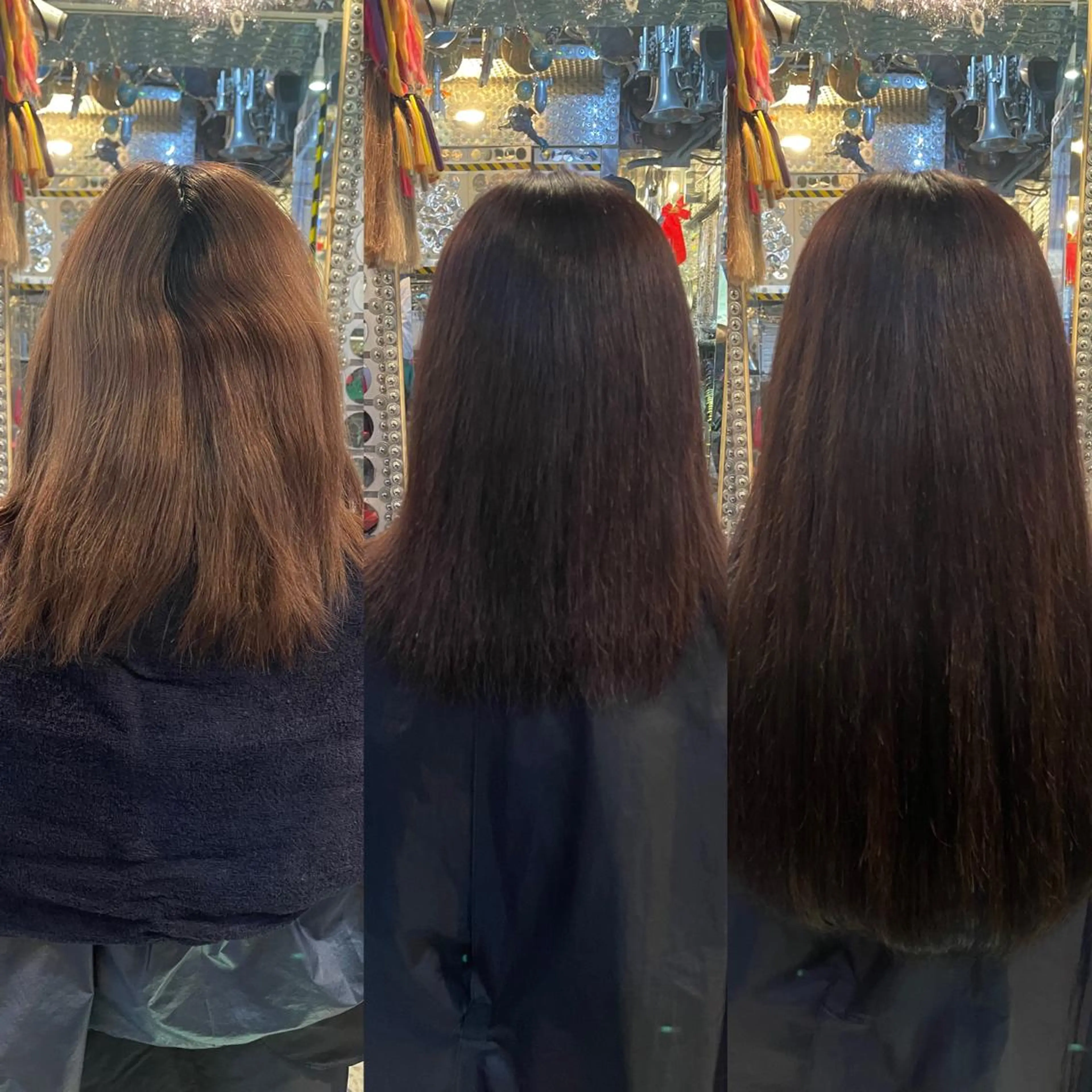 ロング カラー ヘアアレンジ エクステ ロング 🌈派手髪エクステ ブレイズ🌈ひろとのヘアスタイル