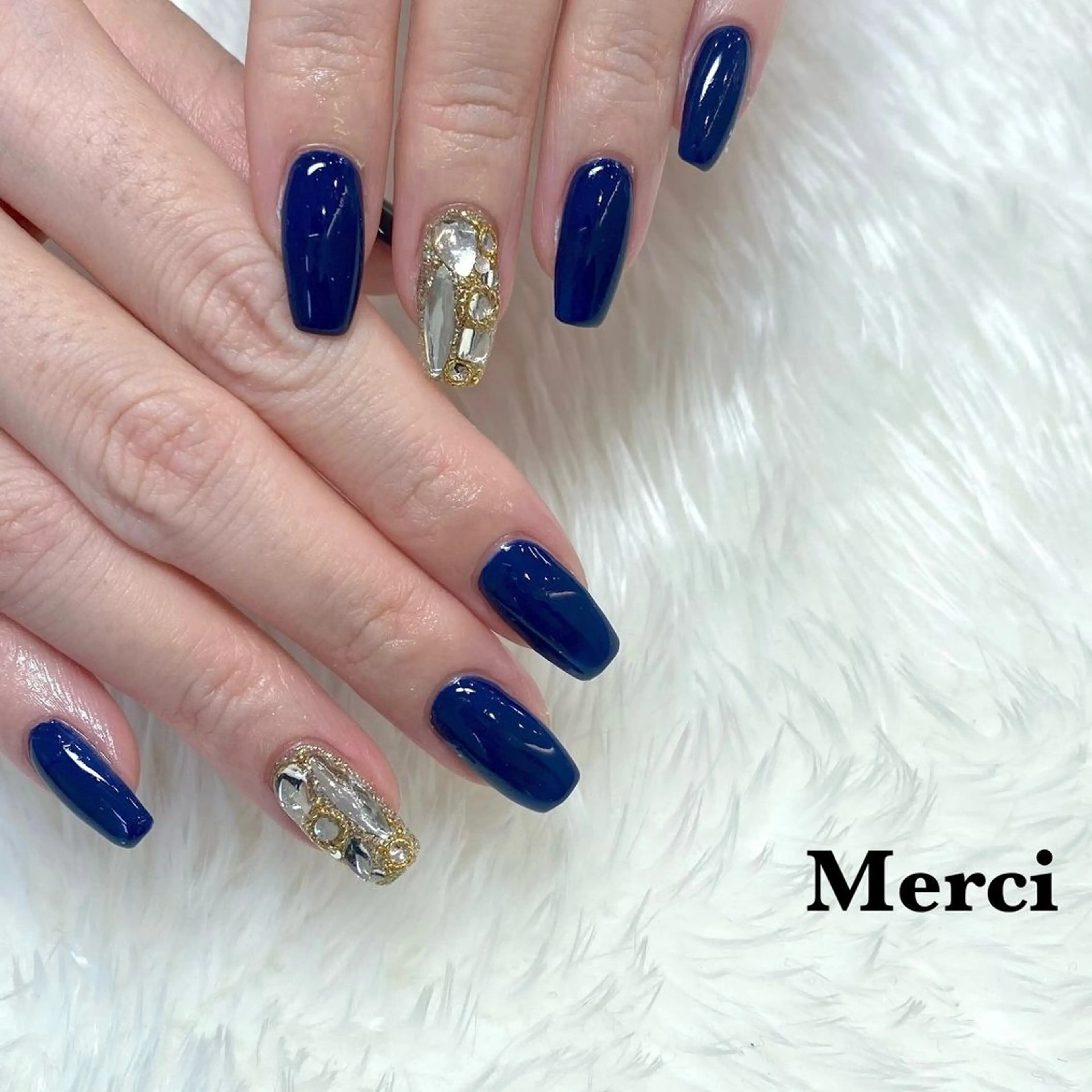 ネイル ハンドネイル Merci MAYURI️🎀️のネイルデザイン