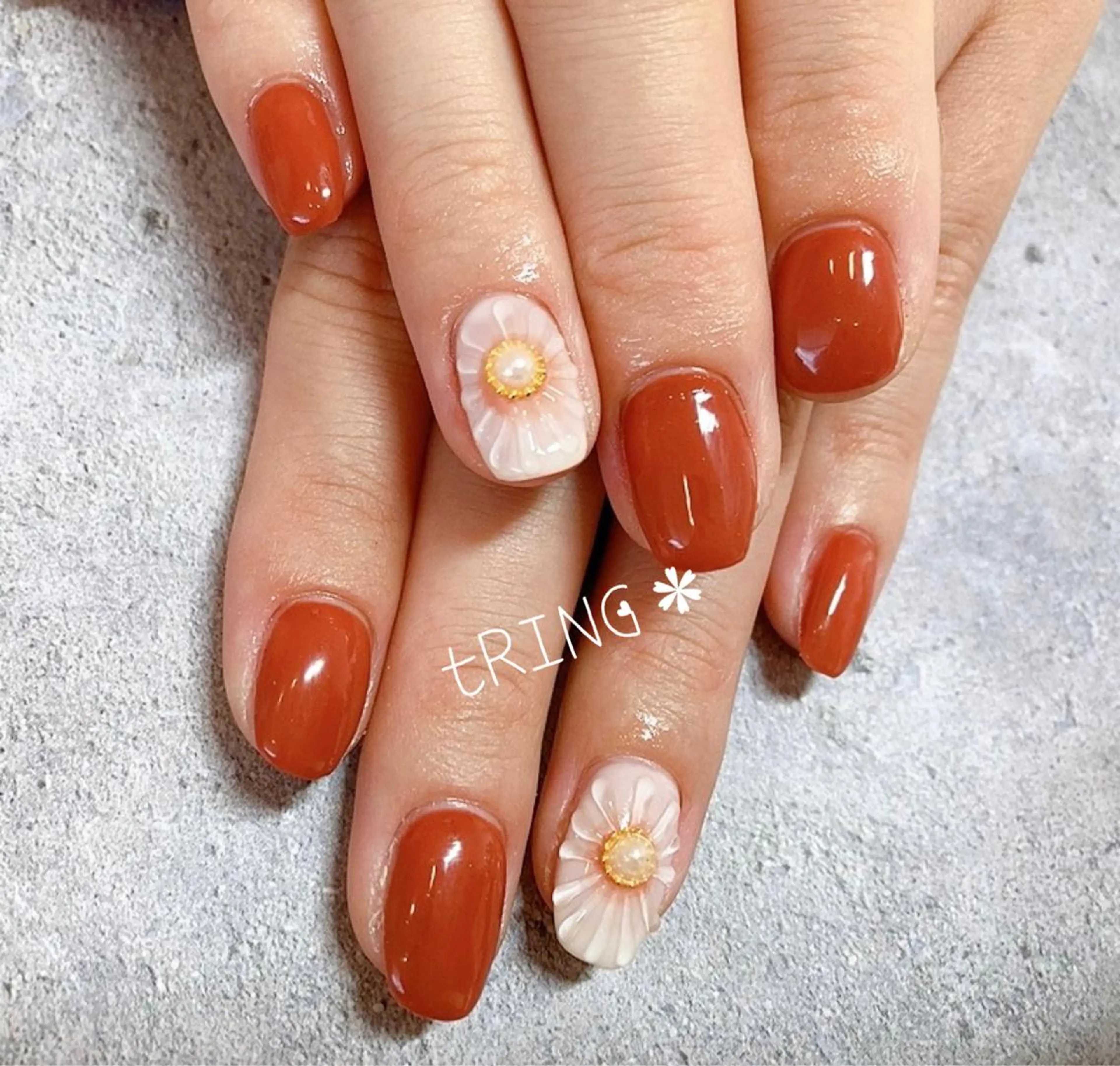 ネイル ハンドネイル tRING* しいの木台のネイルデザイン