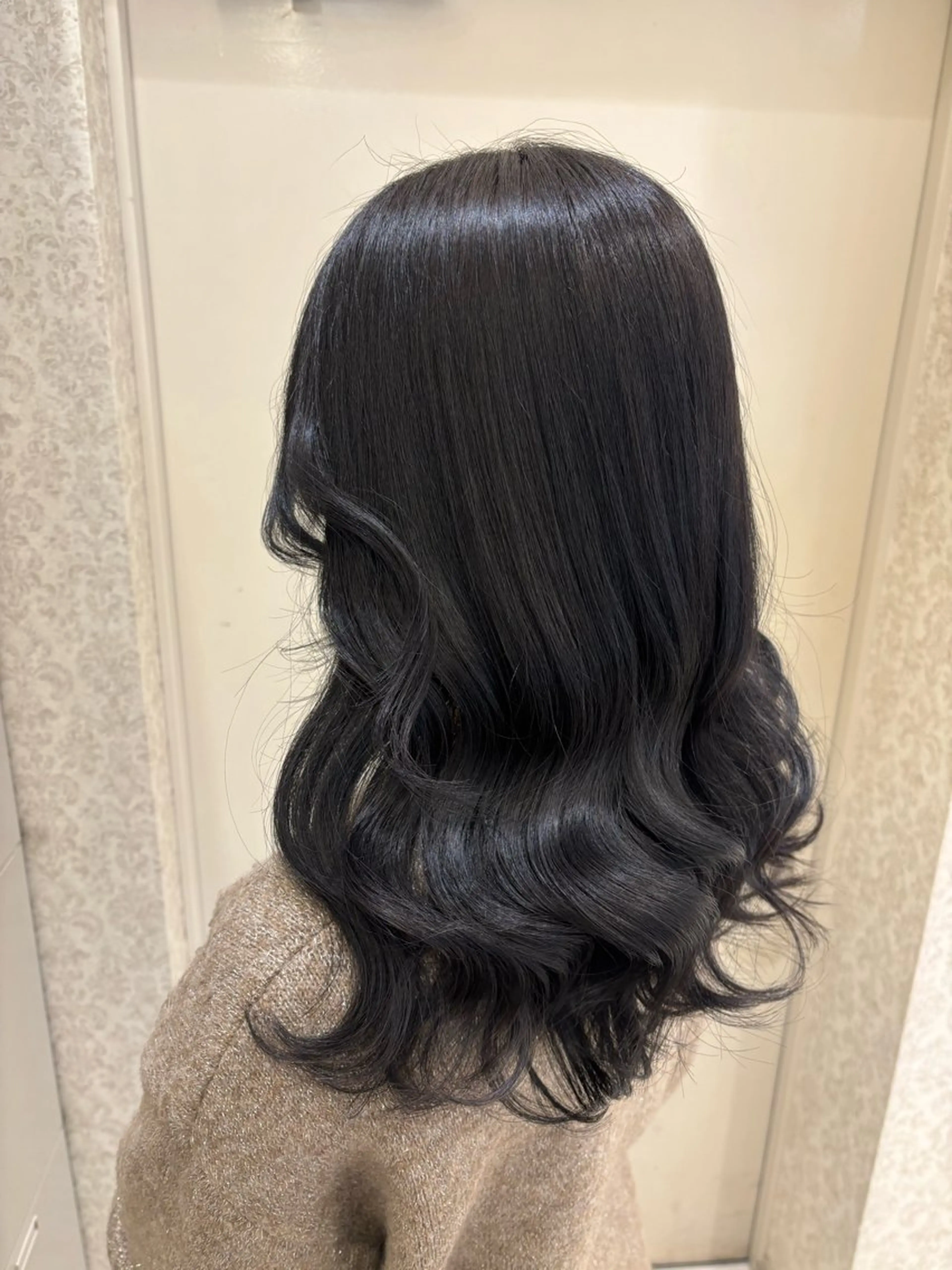 セミロング カラー 透明感カラー グレージュ ヘアカラー トリートメント 本厚木/練習モデル 募集/かりん🐰のヘアスタイル