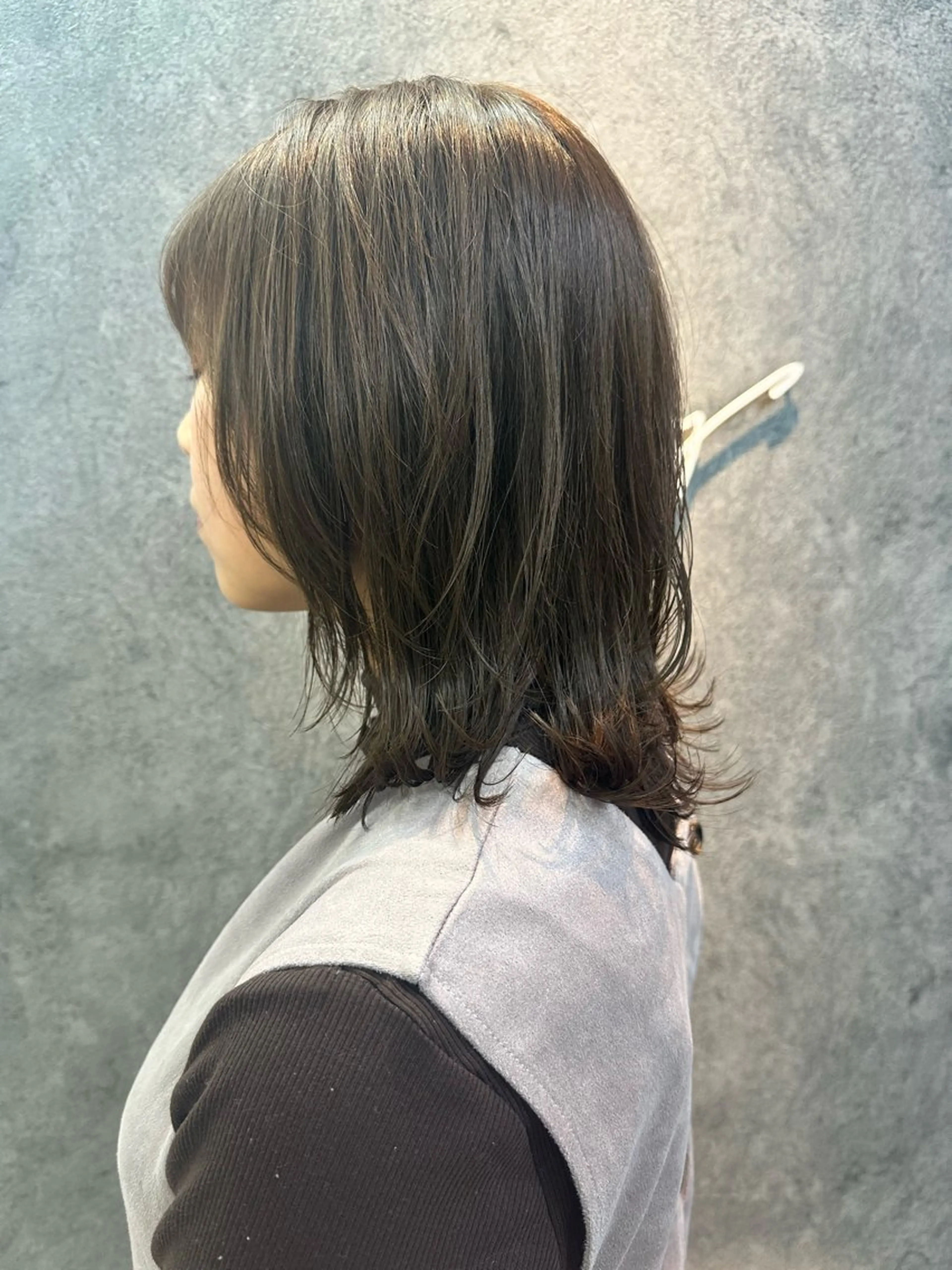 ミディアム Noyヨシモト ヒロトのヘアスタイル