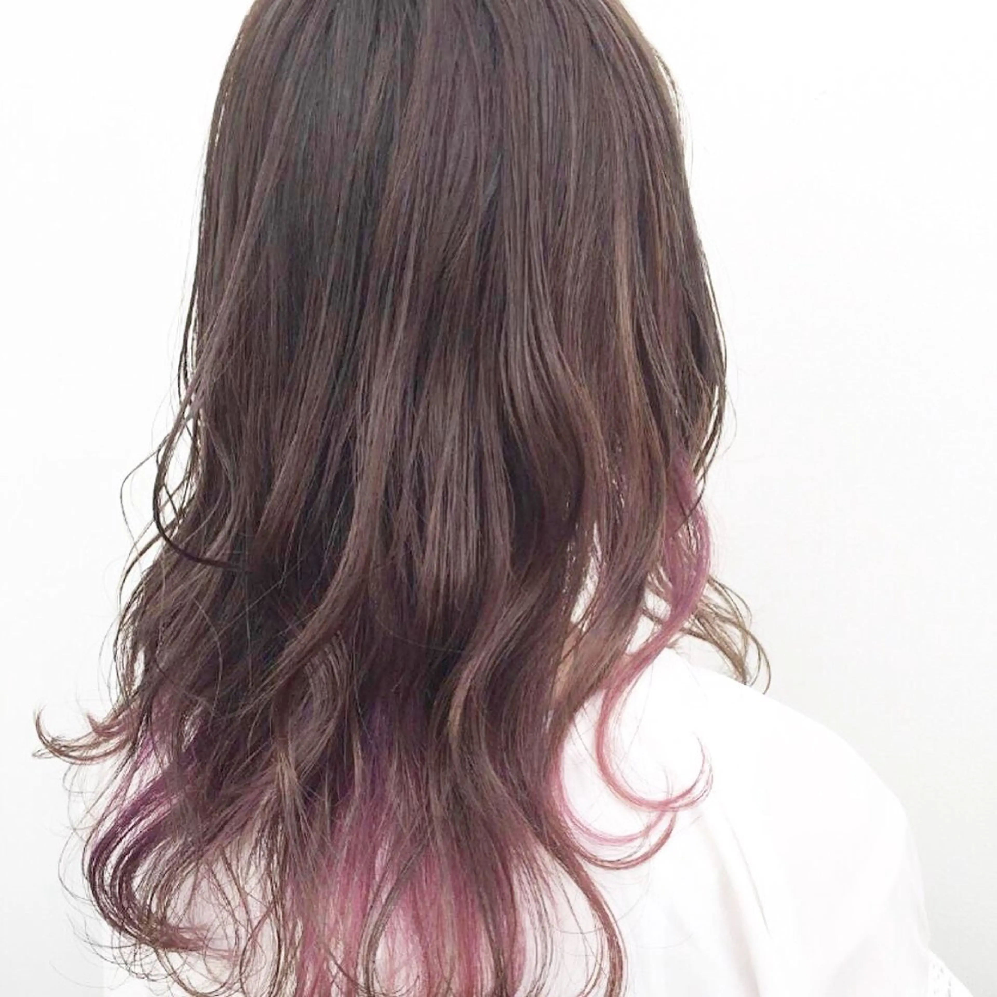 セミロング カラー 髪質改善特化 赤塚雄輝のヘアスタイル