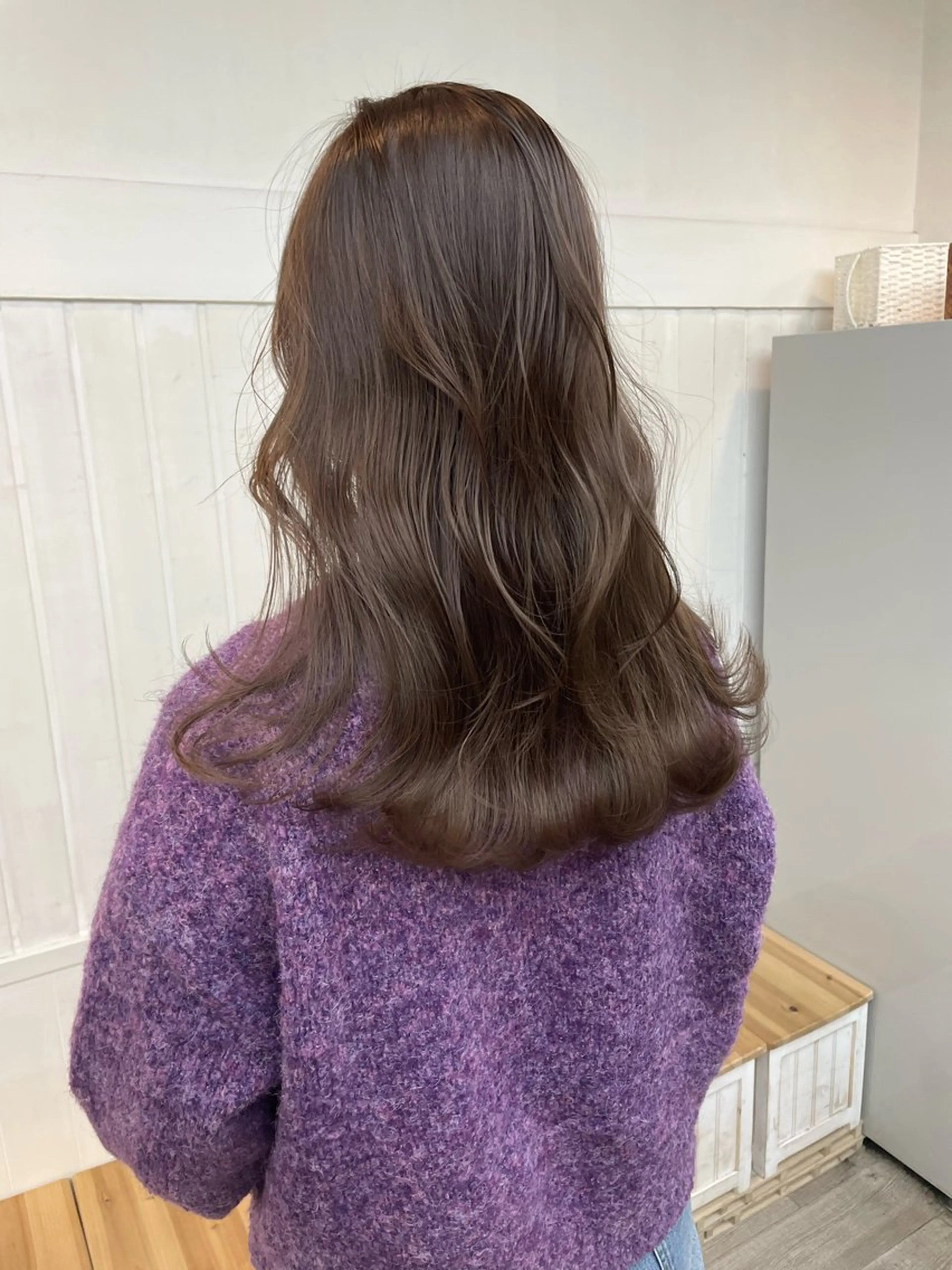 ロング カラー カット ヘアカラー トリートメント HIKARU副店長/ ✨️髪質改善のヘアスタイル