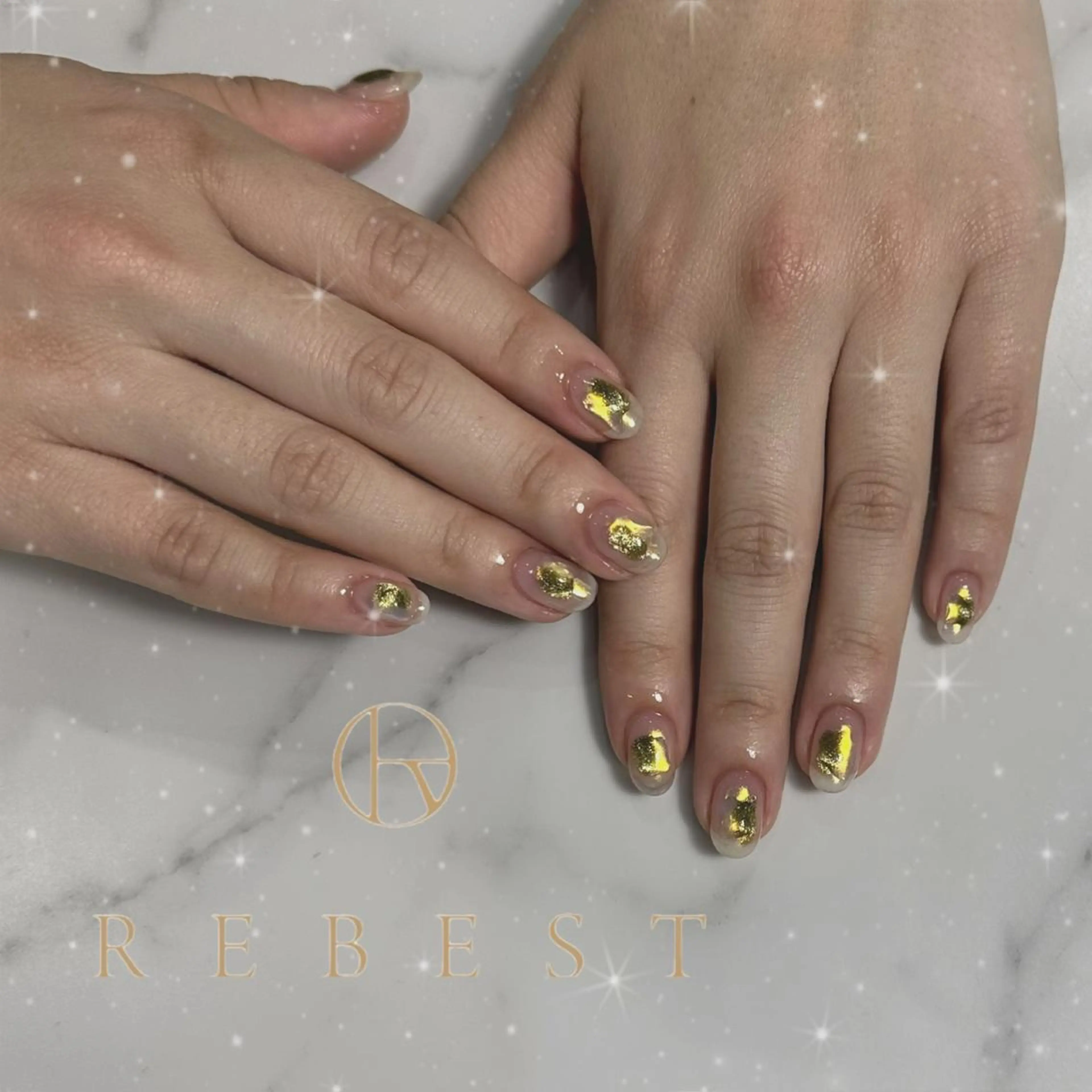 ネイル REBEST京橋 🦋Curumiのネイルデザイン