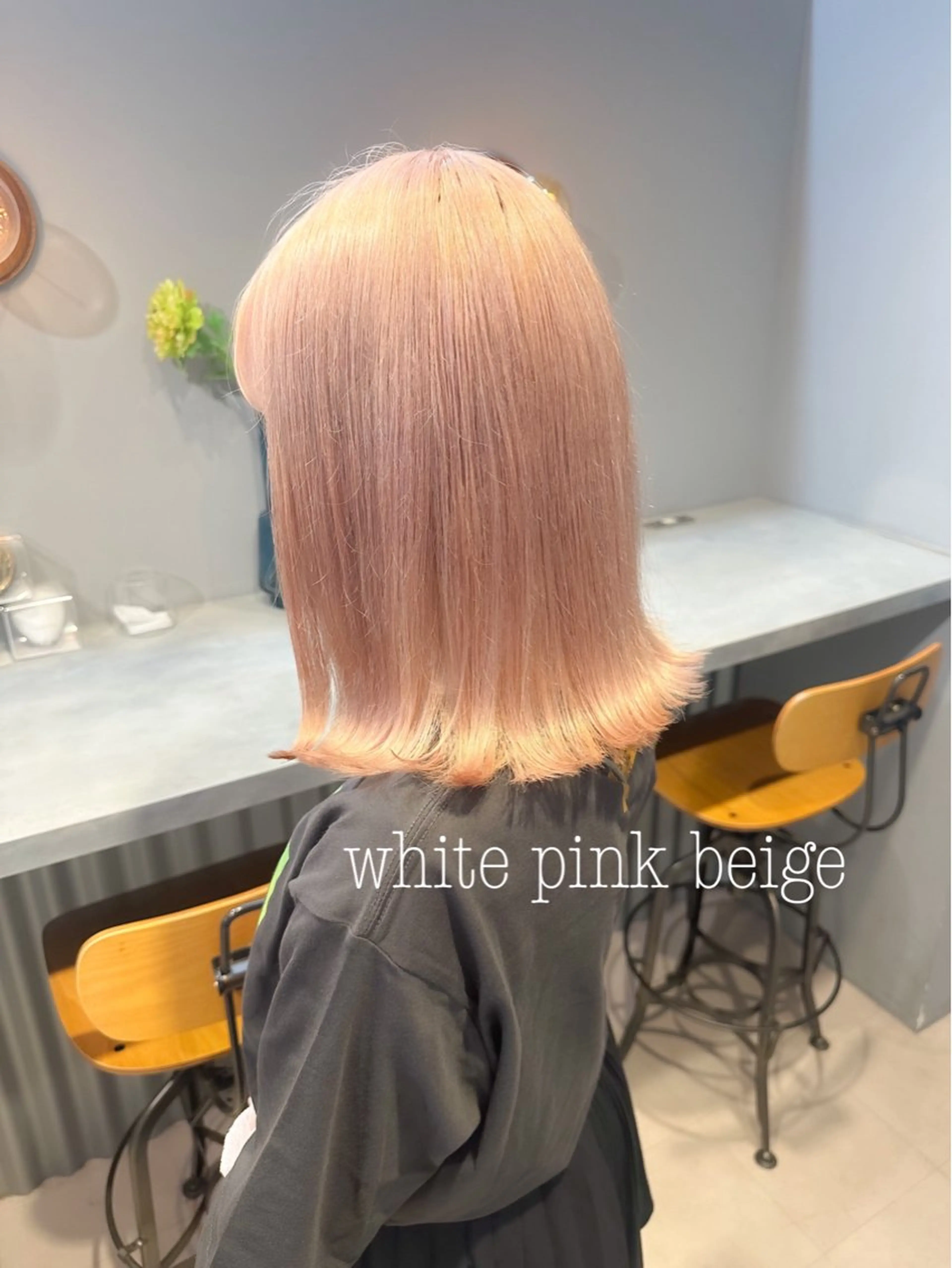 ミディアム カラー カット ヘアカラー トリートメント 💖ハイライト/ハイ トーン💖MIKIのヘアスタイル