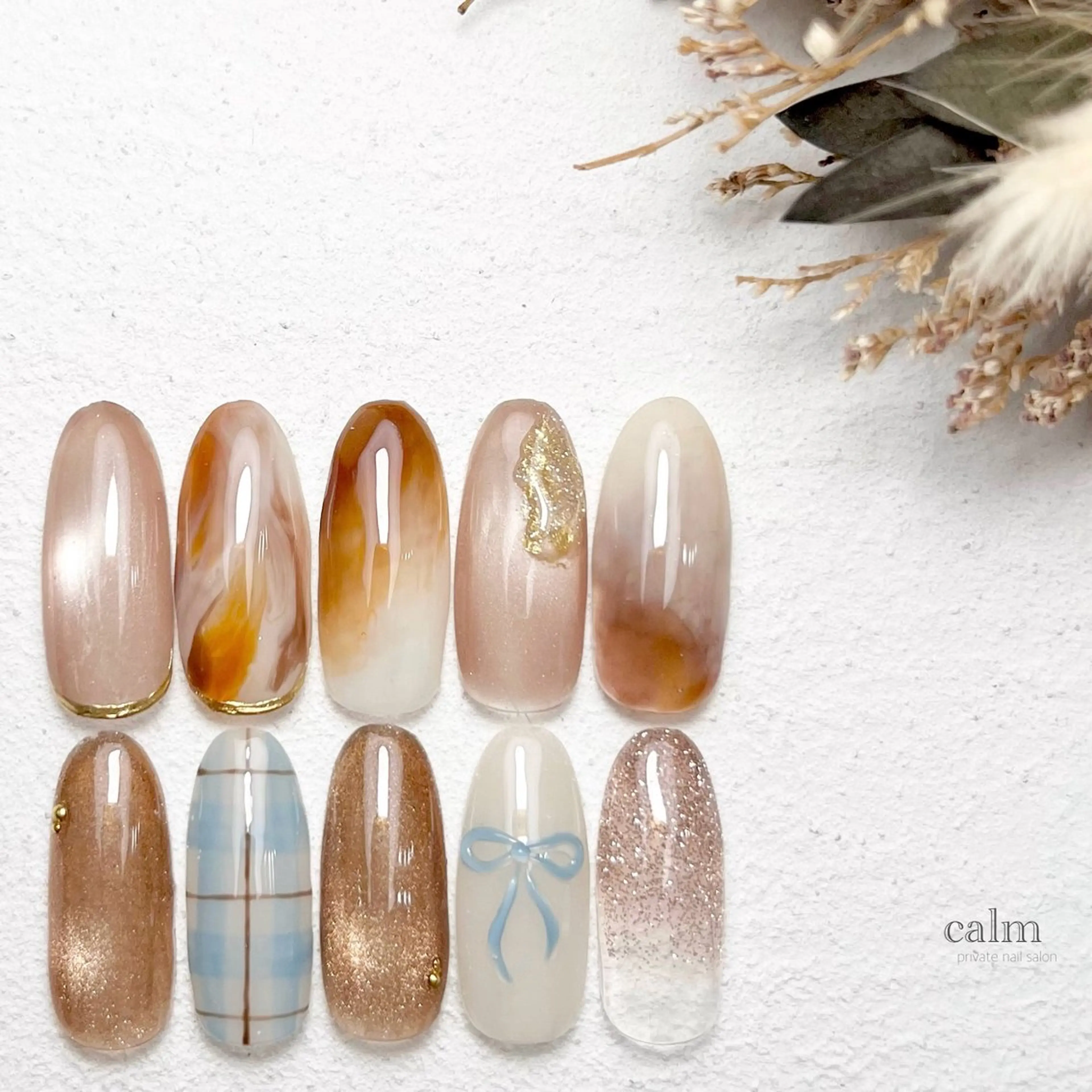 ネイル ハンドネイル calm 〔ｶｰﾑ〕のネイルデザイン
