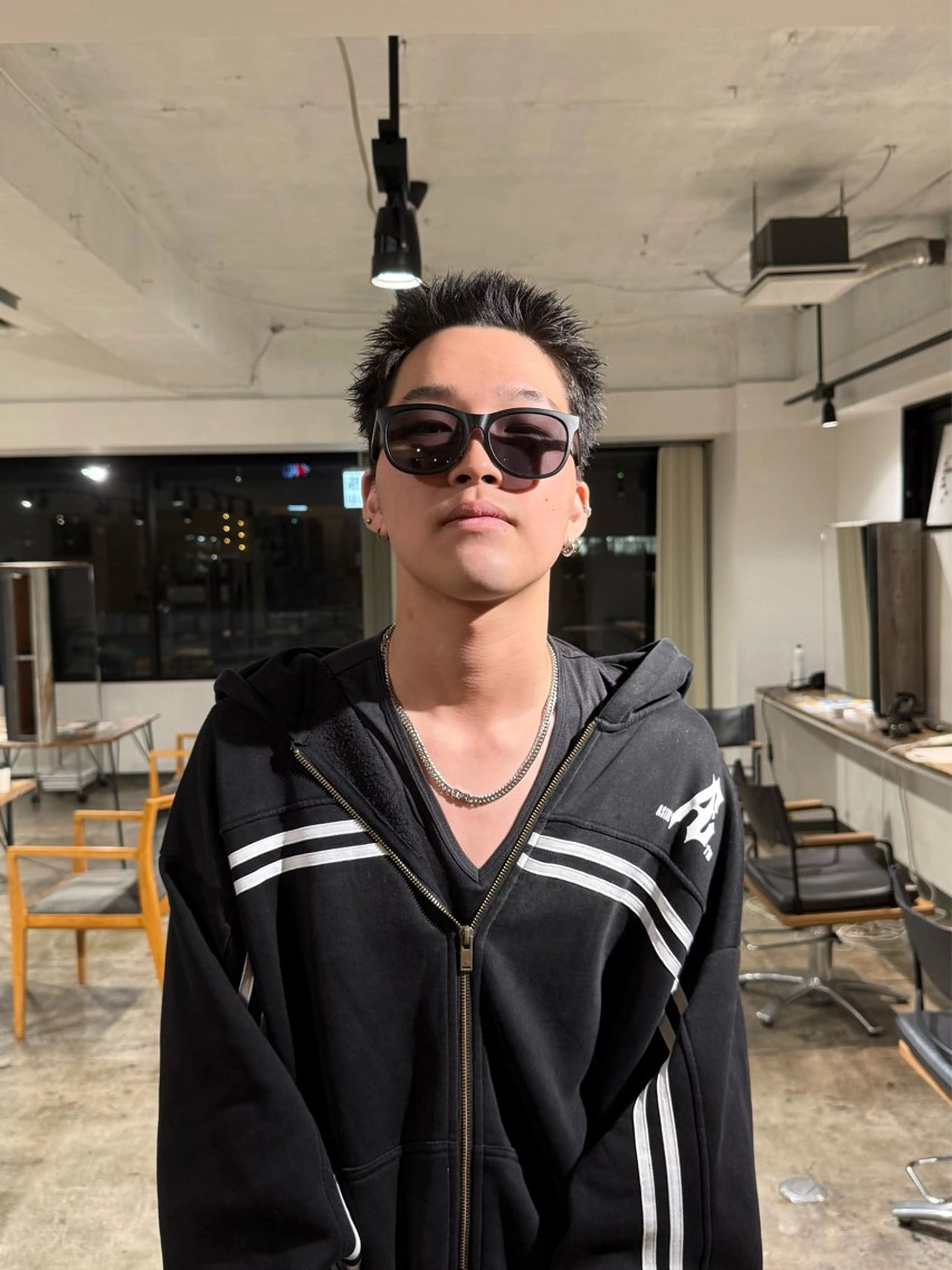 メンズ メンズパーマ スパイキーショート カット ヘアカラー パーマ トリートメント 骨格補正施術/メンズ 専門美容師/YUYAのヘアスタイル