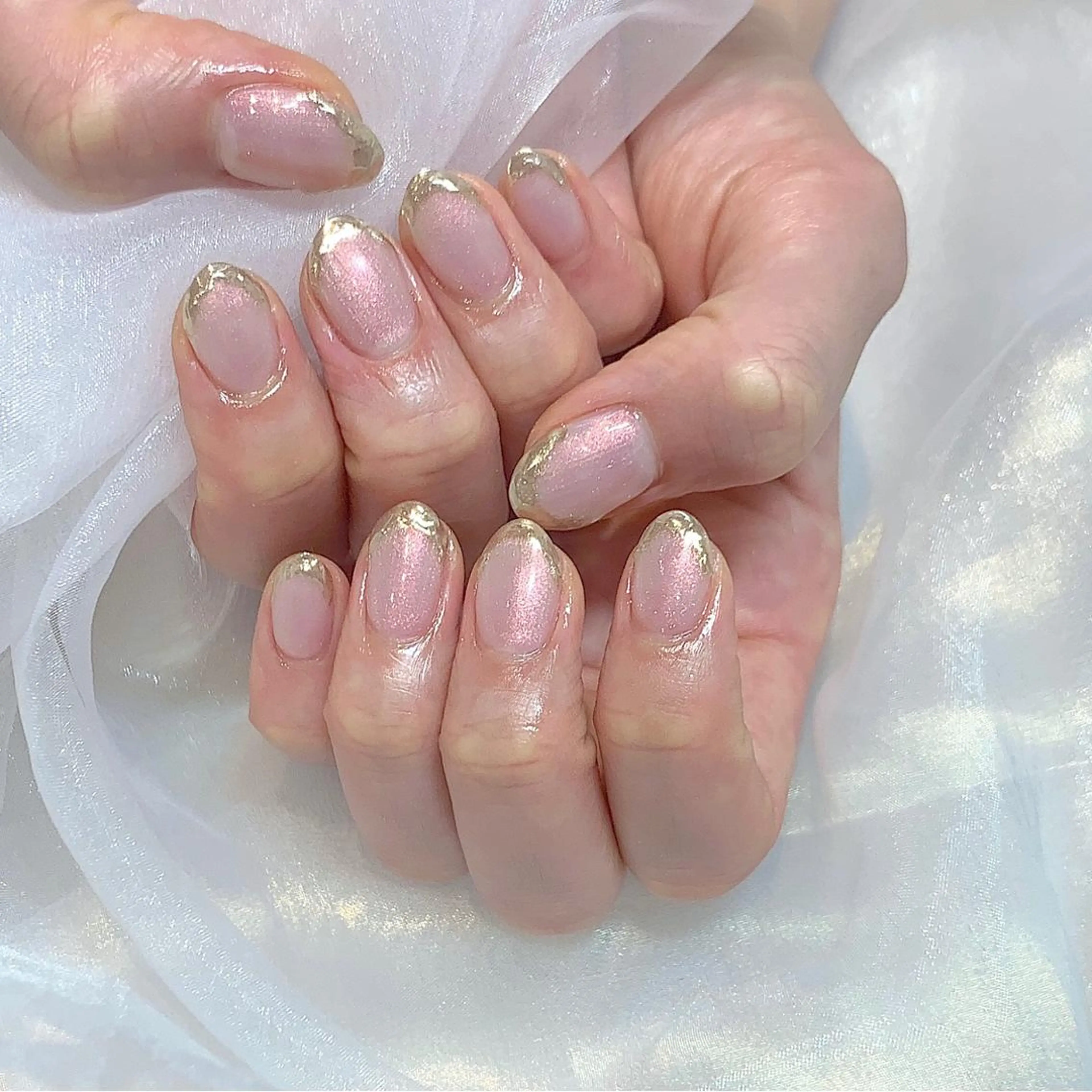 ネイル ニュアンスネイル ハンドネイル Kanon 🤍のネイルデザイン