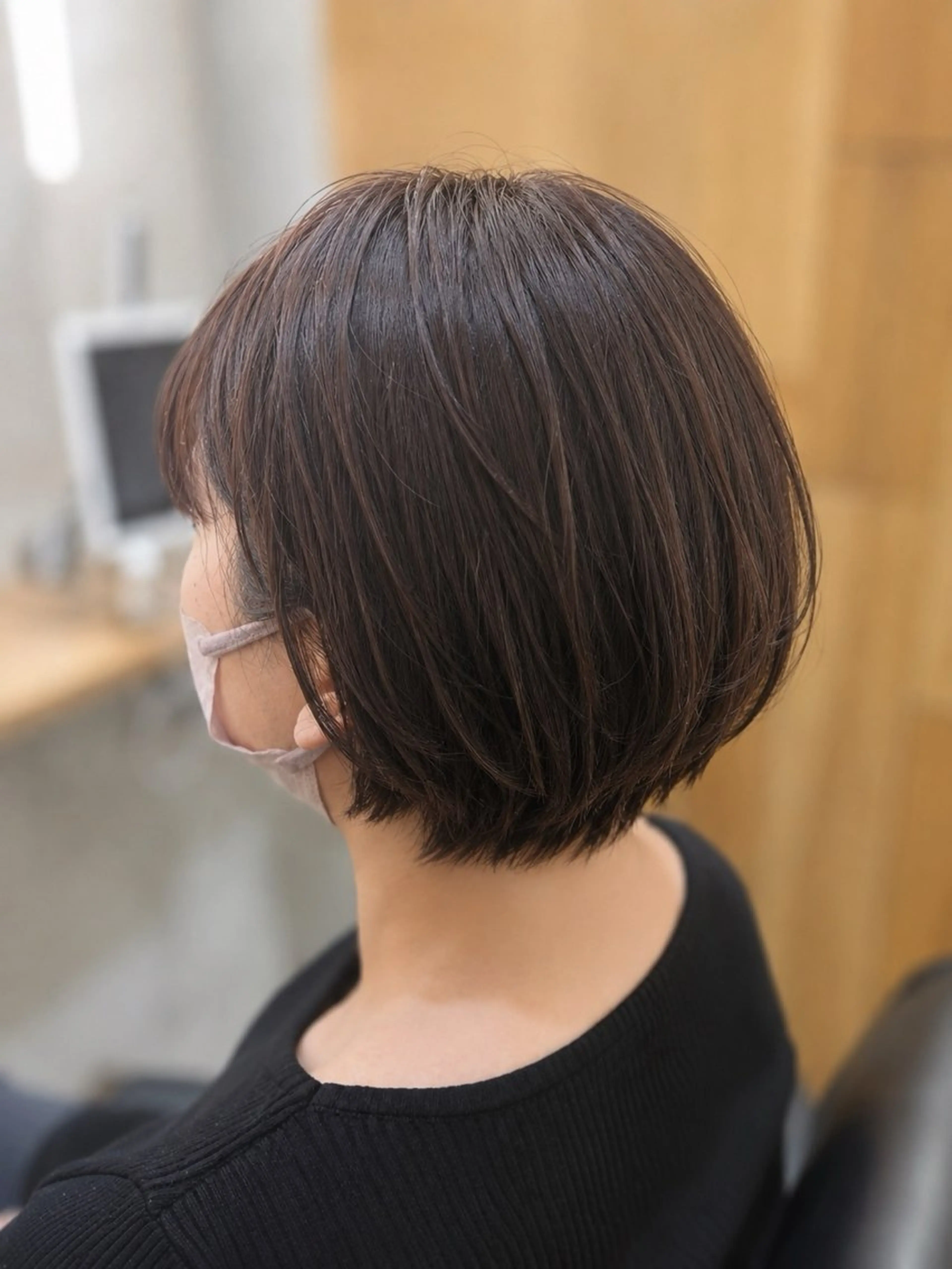 ショート カット ヘアカラー トリートメント 白鳥 正孝のヘアスタイル