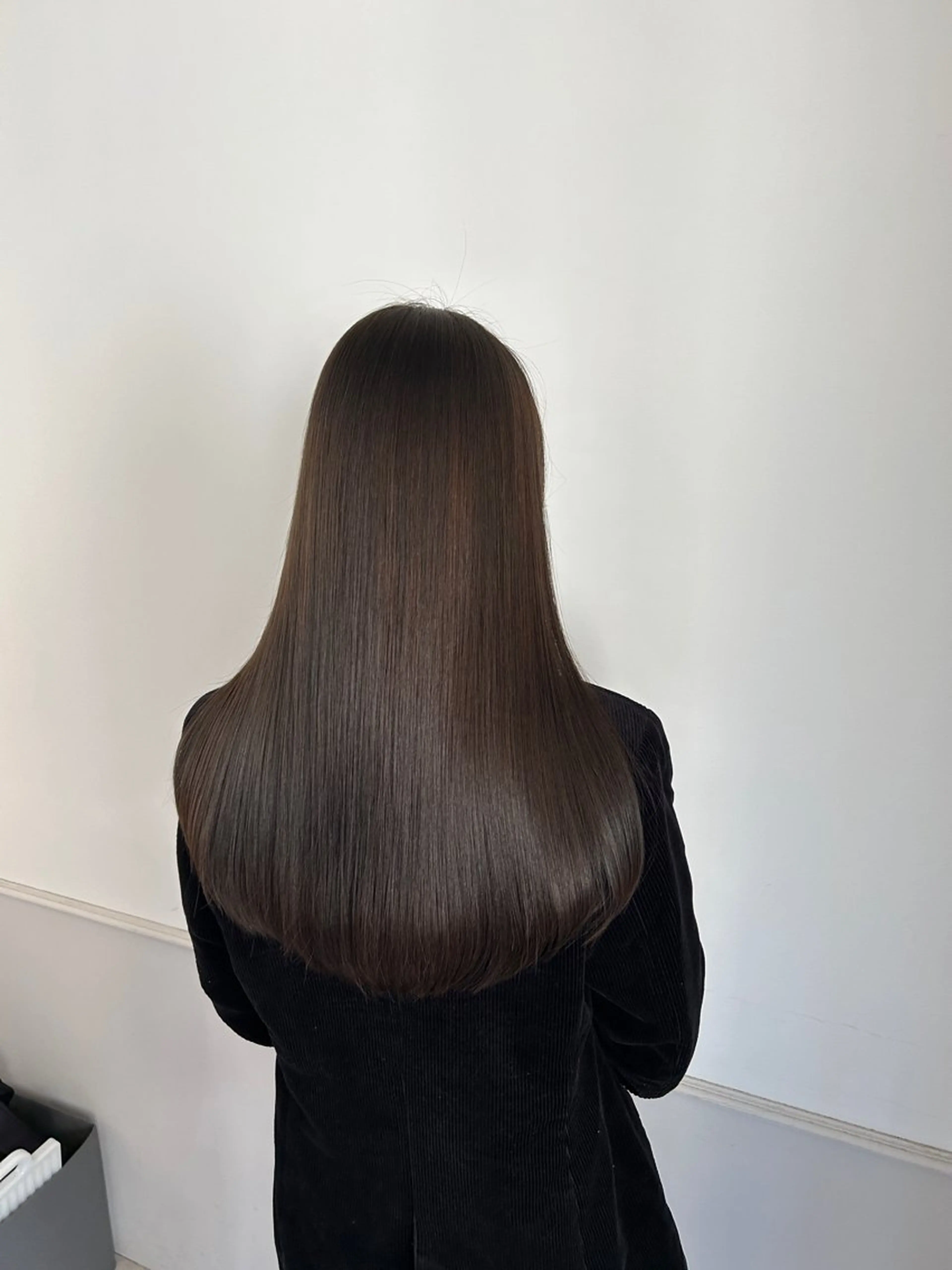 ロング カット 縮毛矯正 トリートメント 瀬戸 昭秀のヘアスタイル