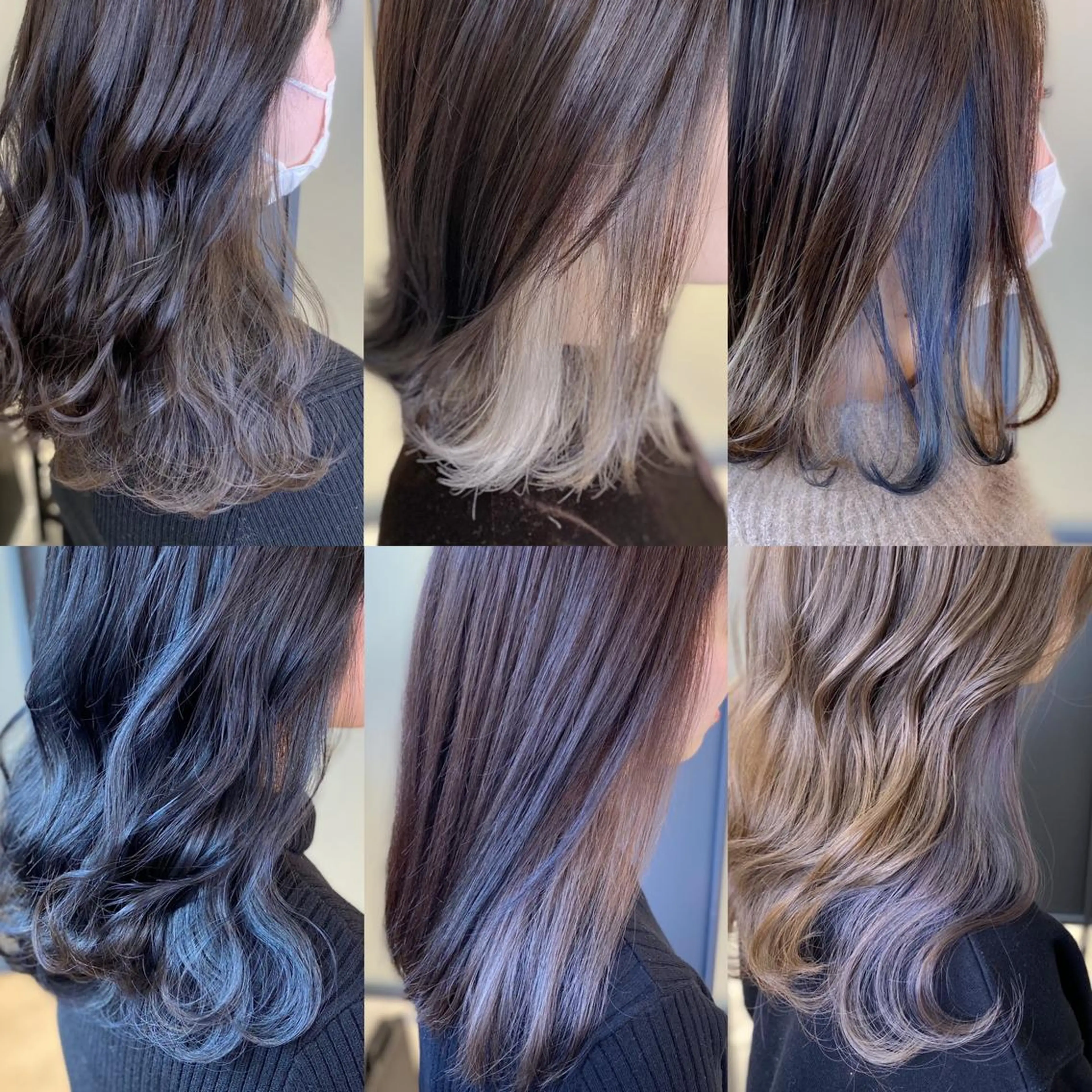 ミディアム カラー イヤリングカラー 【透明感、艶髪】西村 有司のヘアスタイル