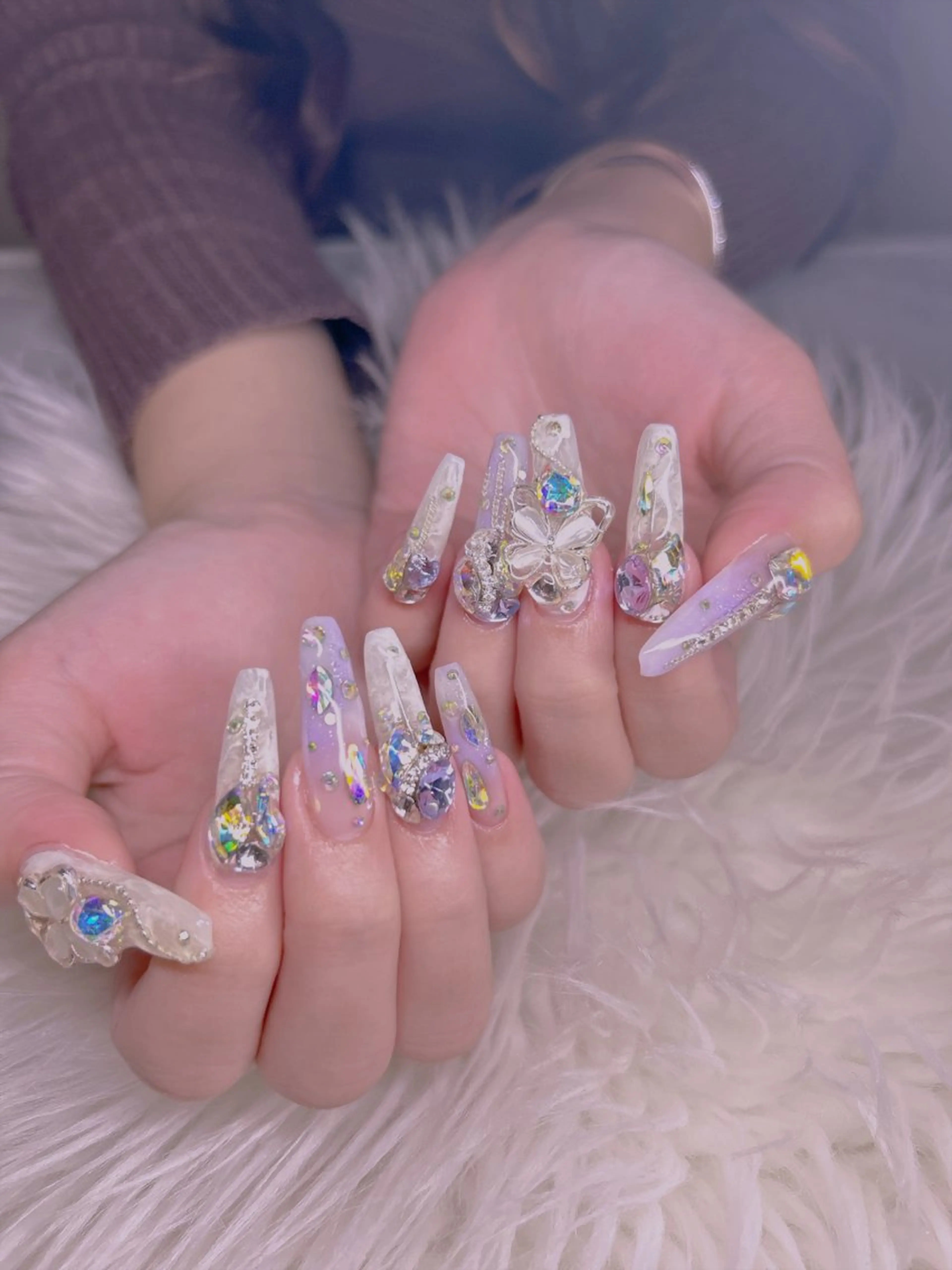 ネイル 長さだし専門店 M2　rikaのネイルデザイン