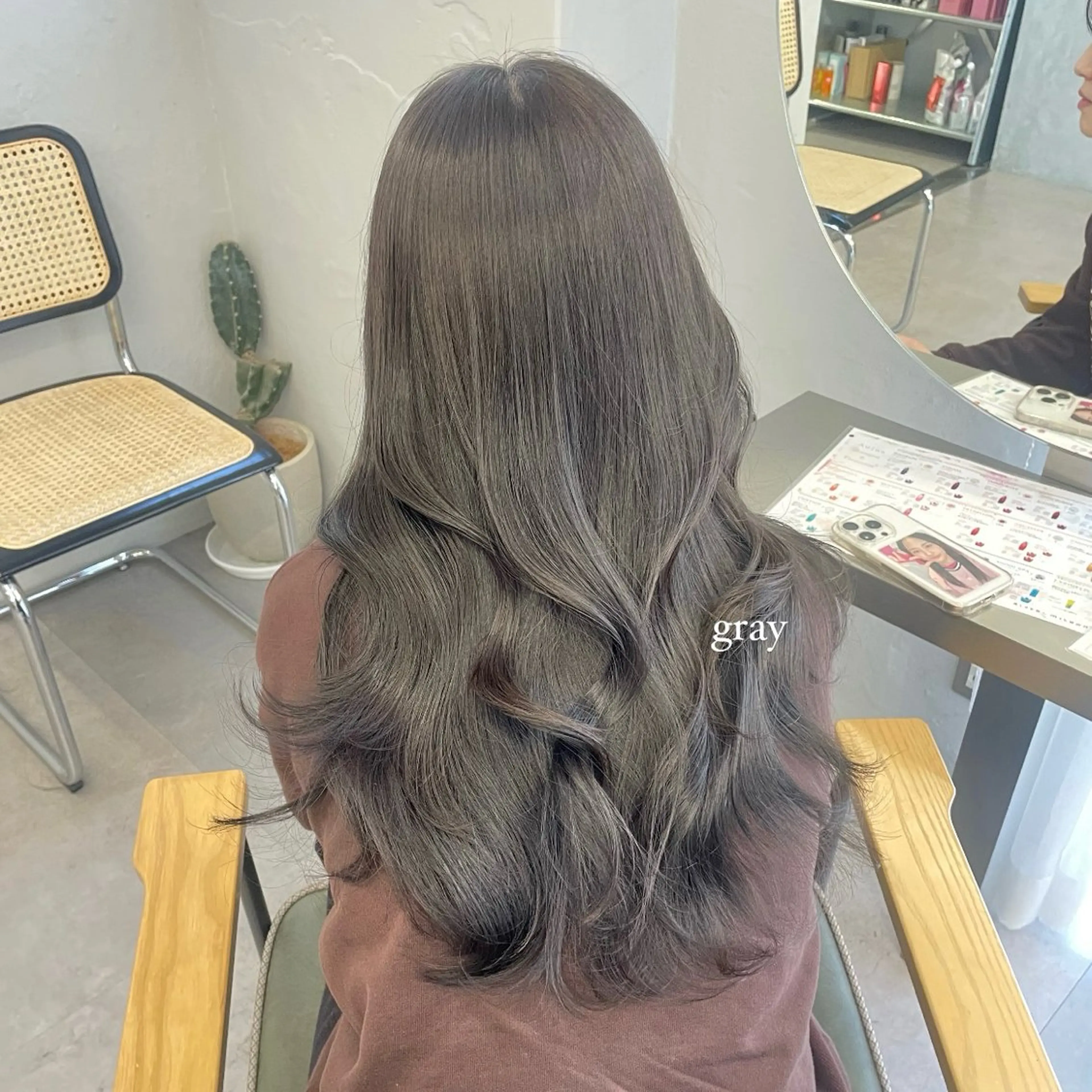 【明るくしたい人必見✨】ブリーチ有りのダブルカラー♡（リタッチ、前頭含めて）＋ダメージ軽減🫧高保湿トリートメント✨の写真