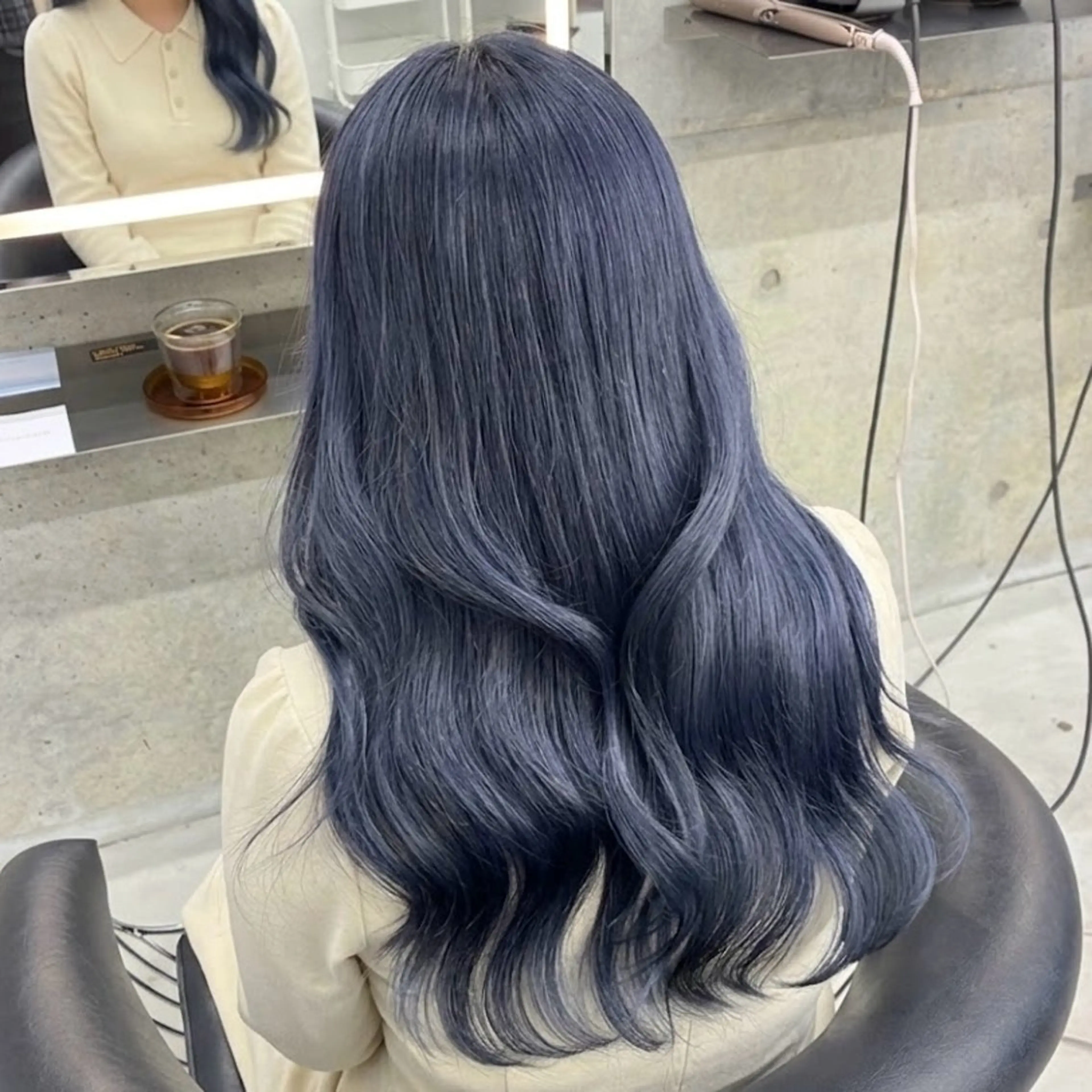 ロング ヘアカラー トリートメント hikari/大名 /暖色カラーのヘアスタイル