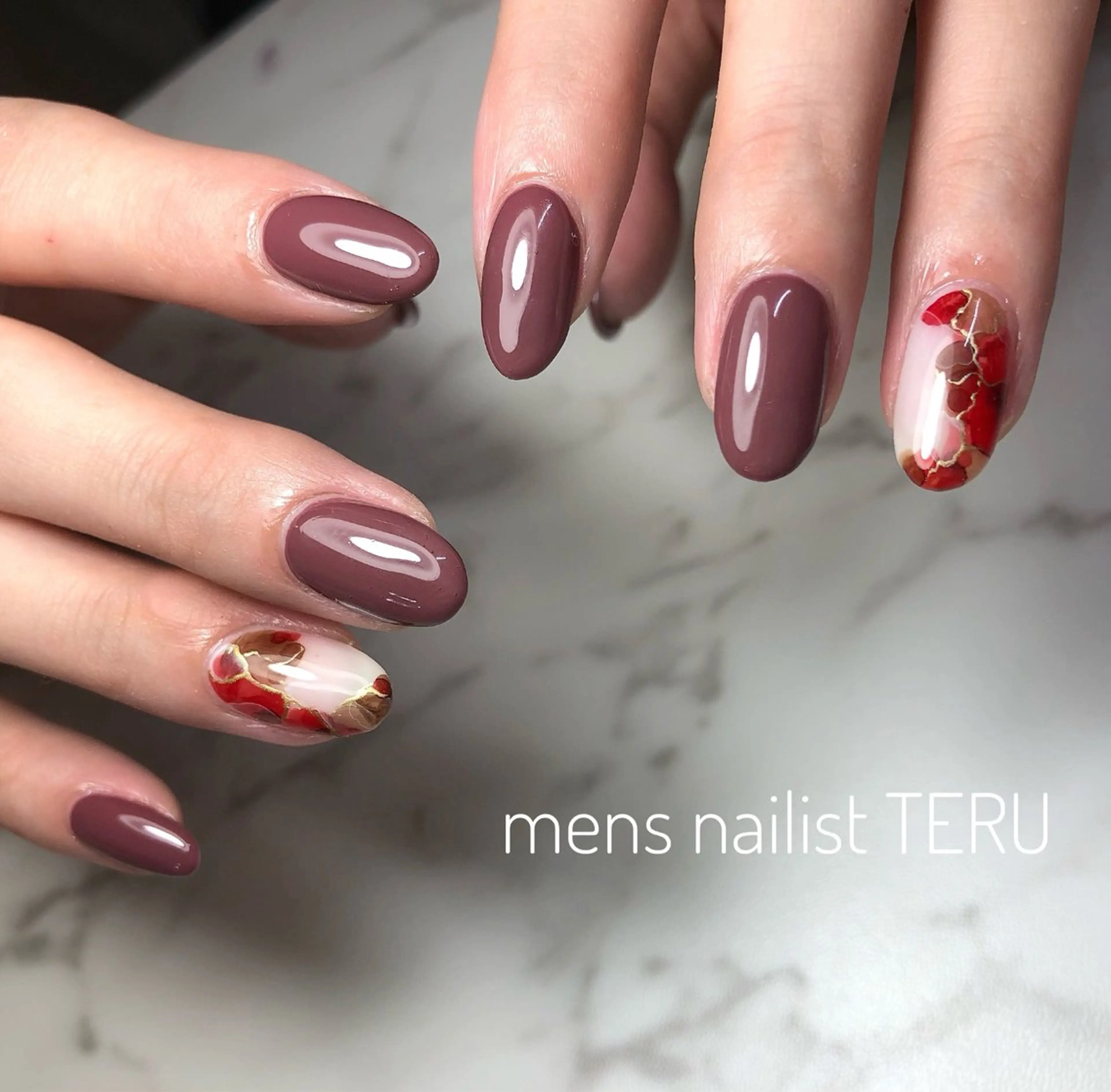 ネイル メンズネイル nailsalon ETERNALのネイルデザイン