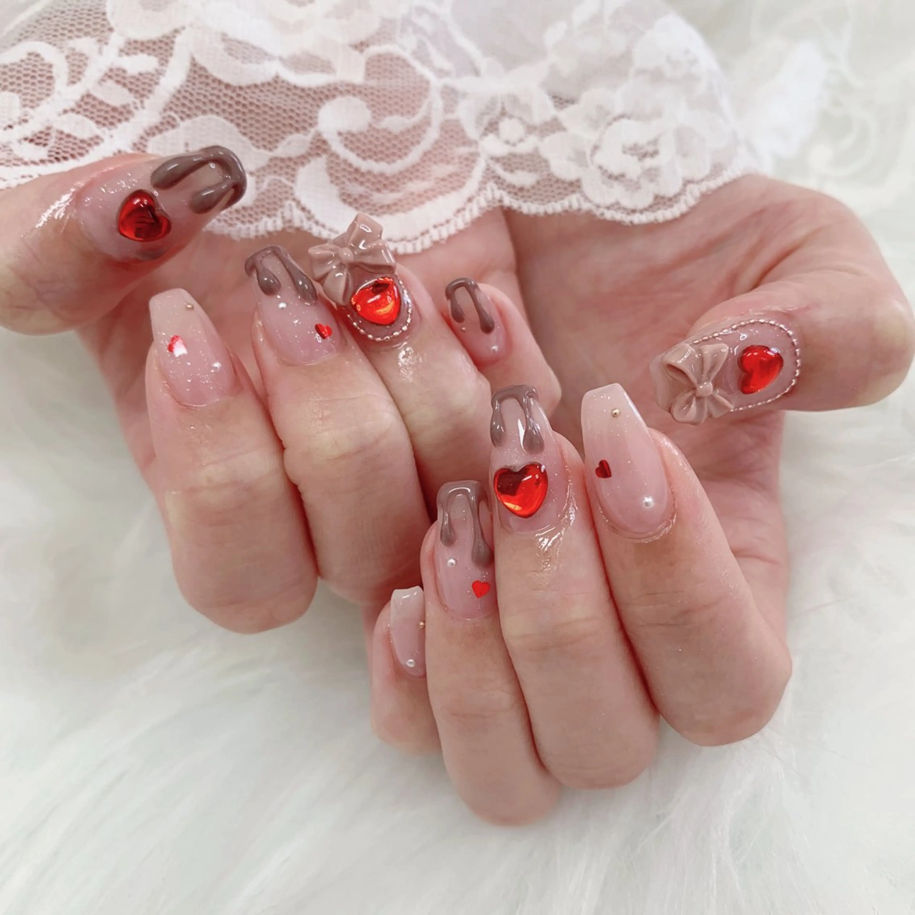 ネイル ハンドネイル La neige* yuki 🐩🌙のネイルデザイン