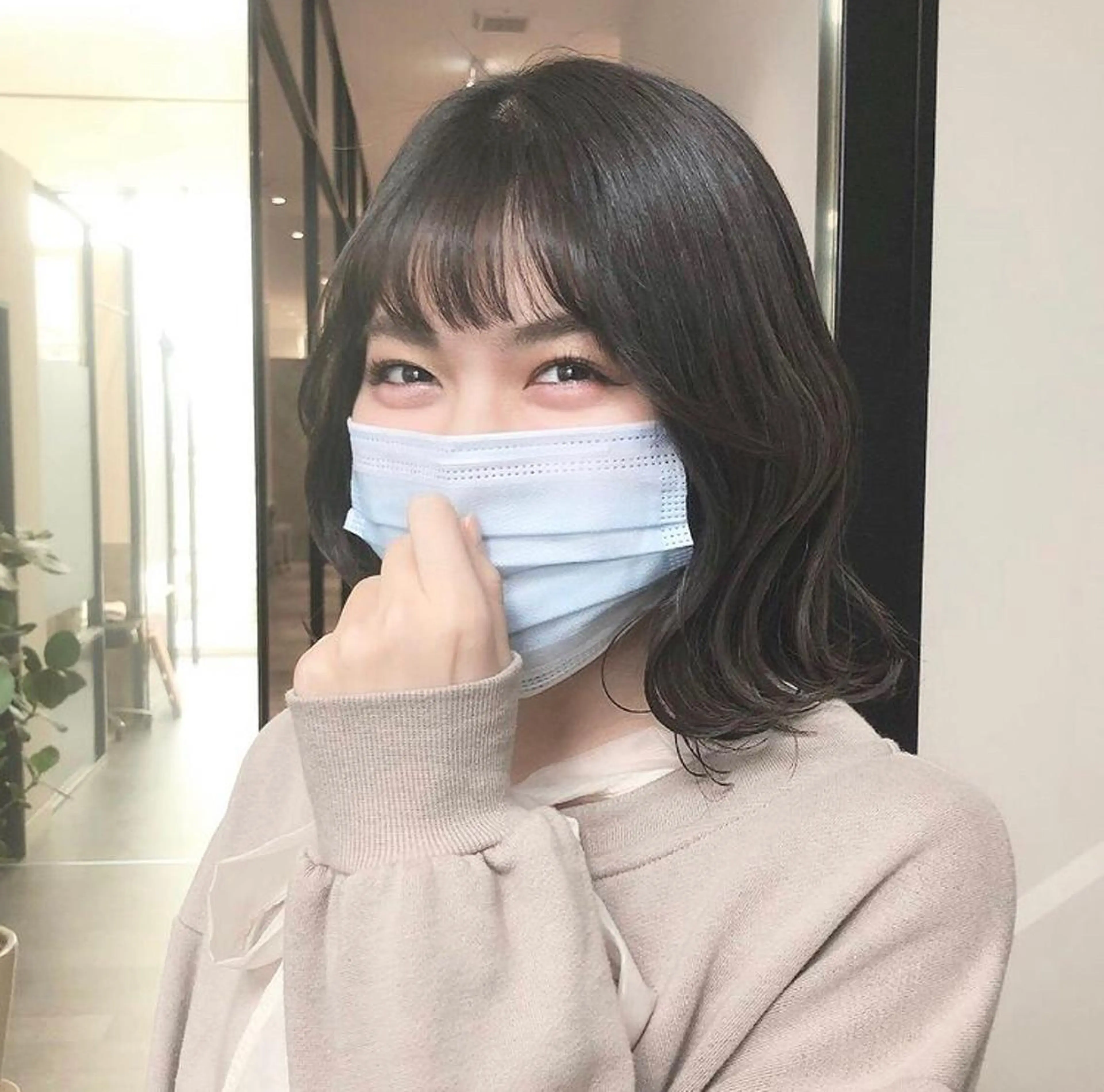 ミディアム カラー パーマ メンズ キッズ メンズ韓国風 タンバルモリ ヨシンモリ 韓国風ヘア おくれ毛 stylist 🌸 kana.のヘアスタイル