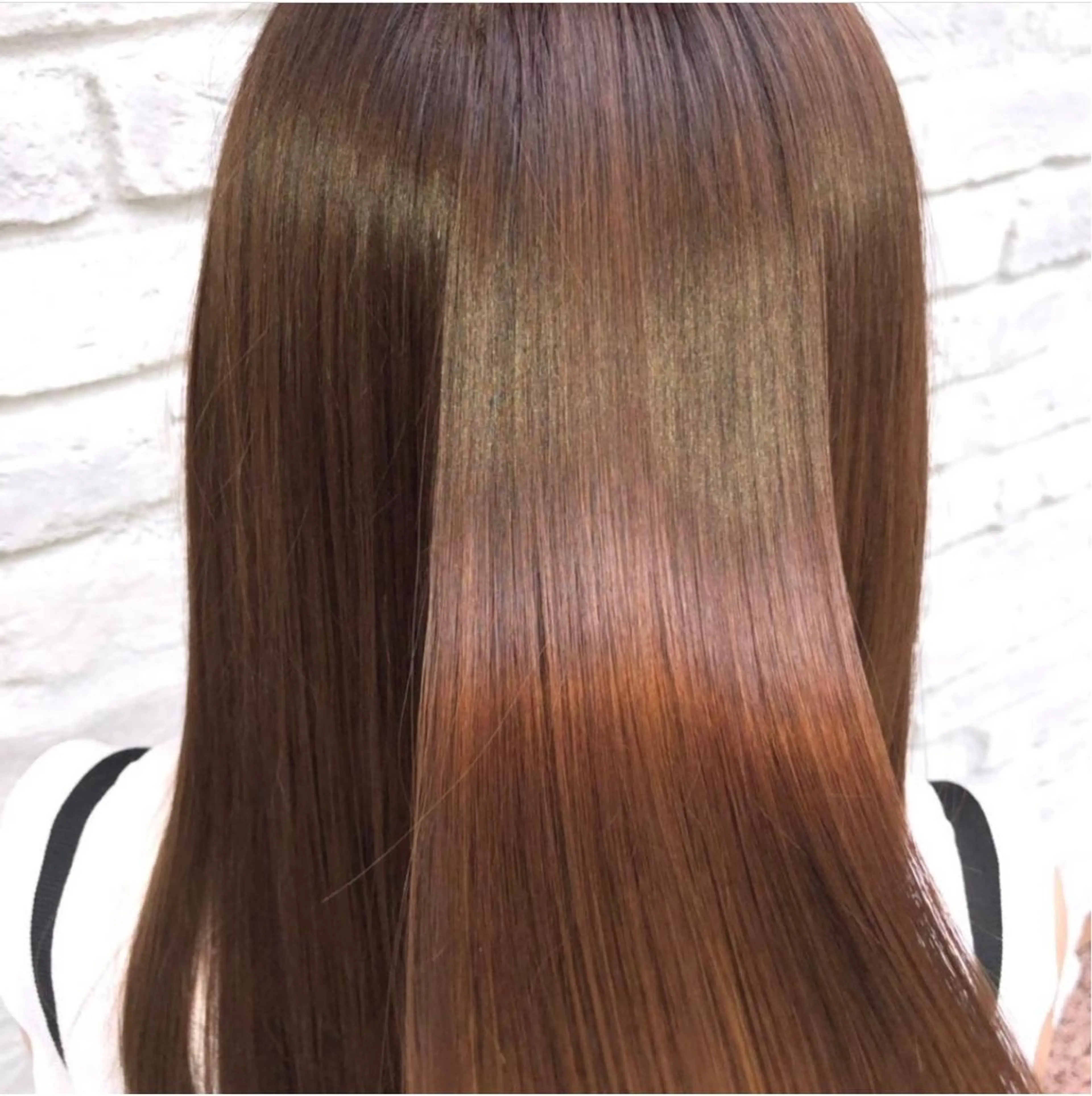 セミロング 縮毛矯正×髪質改善 小笠原大樹のヘアスタイル