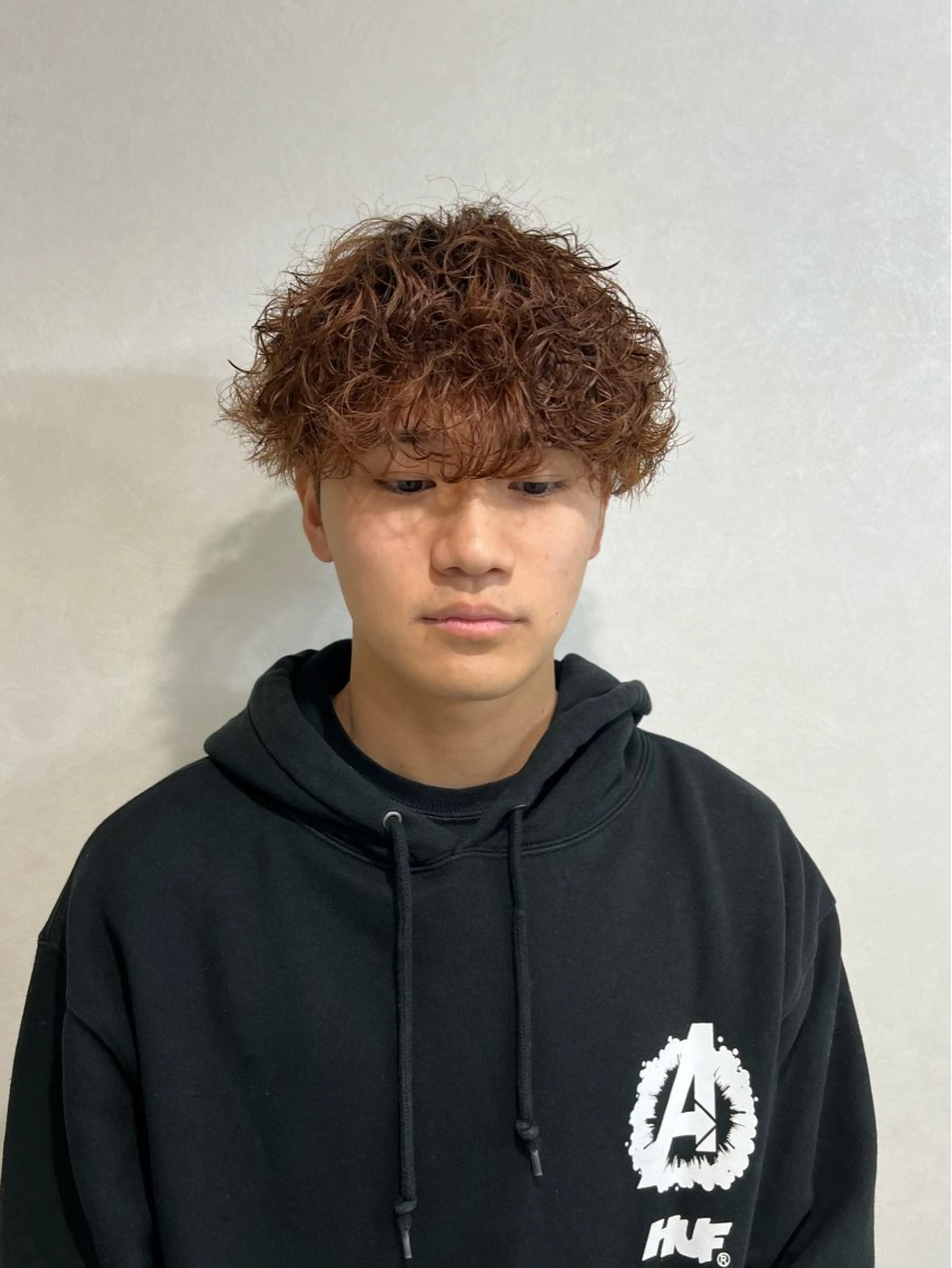 カット+波巻きパーマの写真