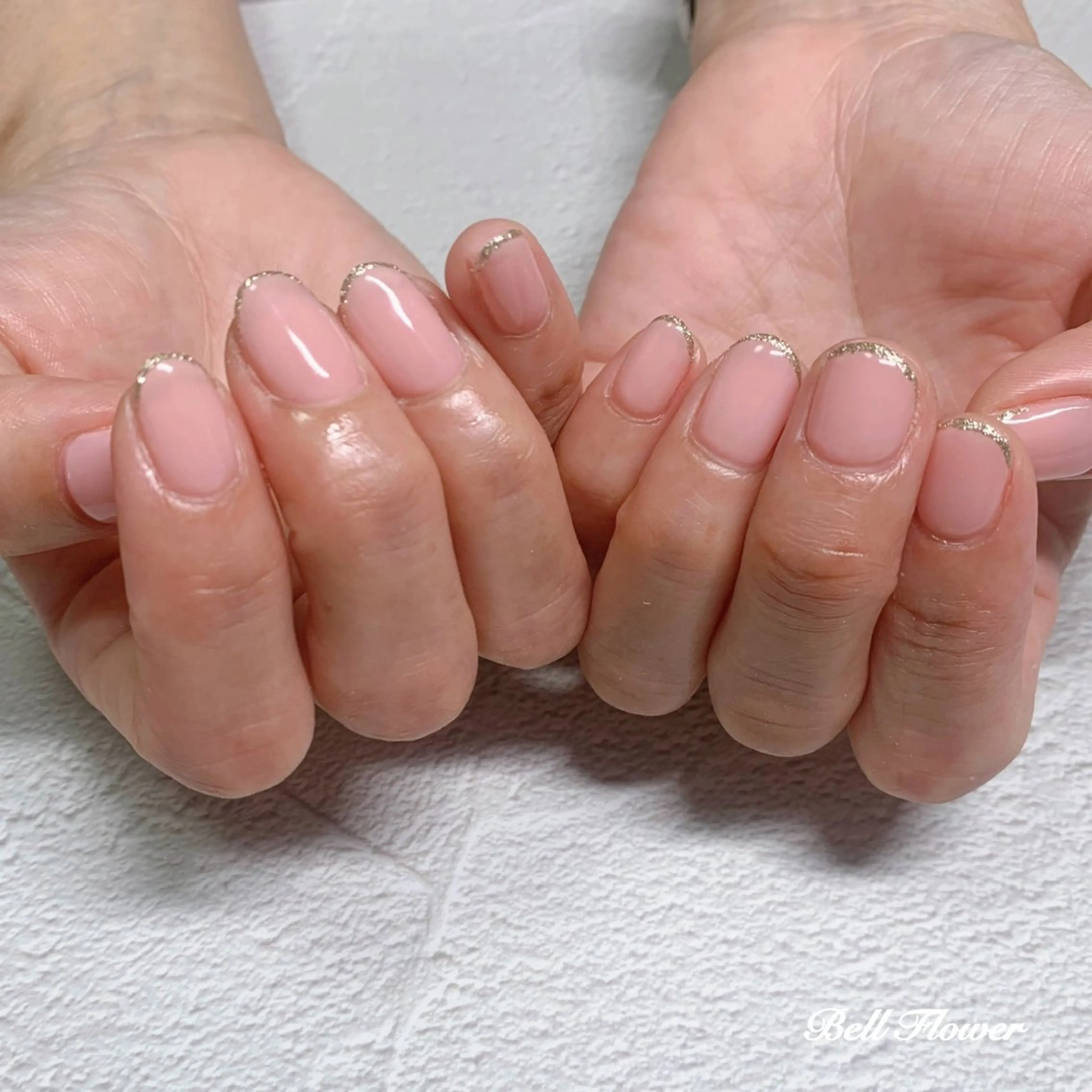 ネイル ハンドネイル Bell Flowerのネイルデザイン